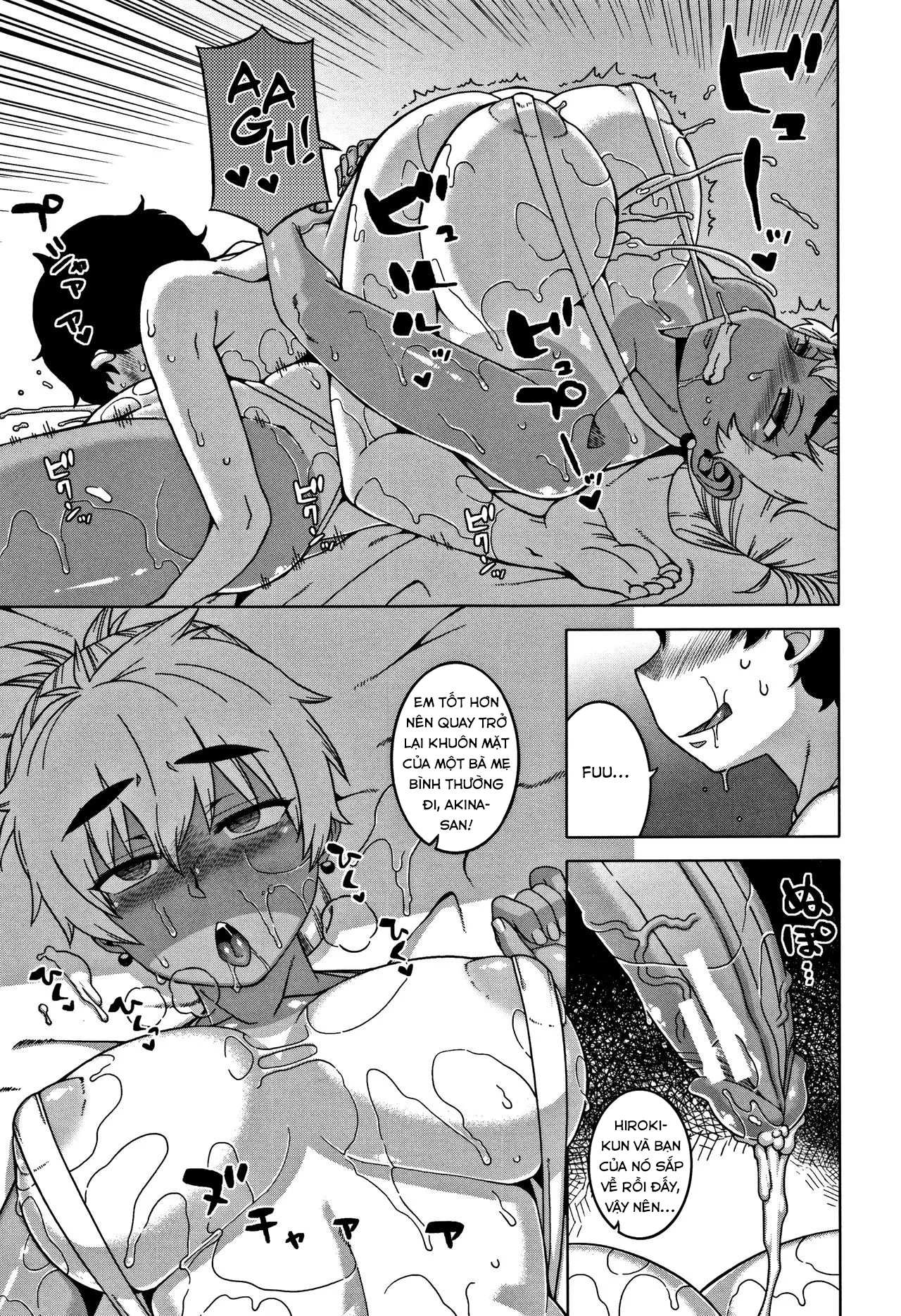 HentaiVN.net - Ảnh 18 - Chịch mẹ thằng bạn thân [Hitozuma A-san to Musuko no Yuujin N-kun; Married wife A and son's friend N-kun] - Chap 2