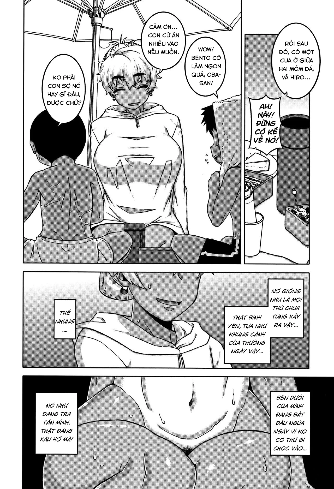 HentaiVN.net - Ảnh 19 - Chịch mẹ thằng bạn thân [Hitozuma A-san to Musuko no Yuujin N-kun; Married wife A and son's friend N-kun] - Chap 2