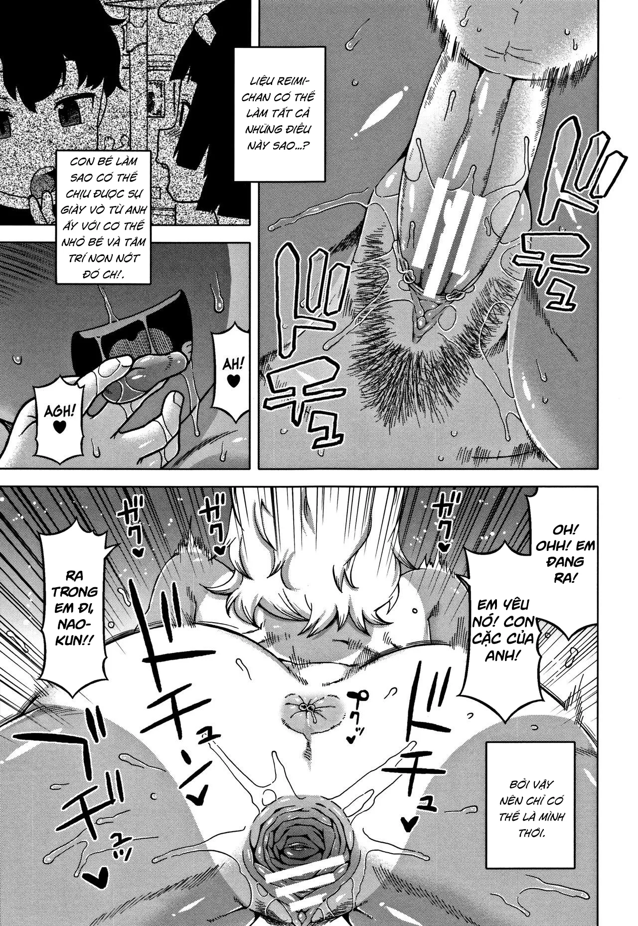 HentaiVN.net - Ảnh 36 - Chịch mẹ thằng bạn thân [Hitozuma A-san to Musuko no Yuujin N-kun; Married wife A and son's friend N-kun] - Chap 3