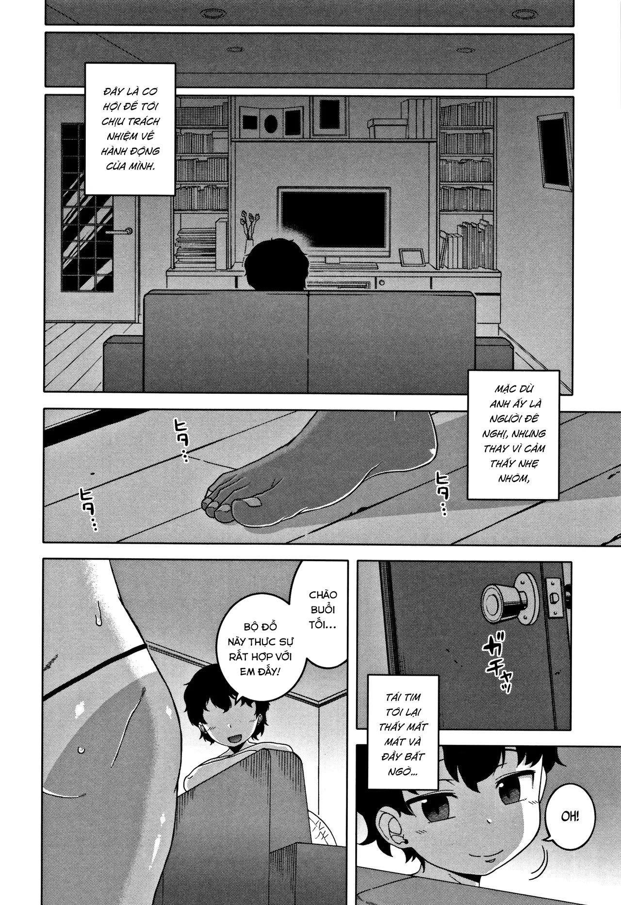 HentaiVN.net - Ảnh 10 - Chịch mẹ thằng bạn thân [Hitozuma A-san to Musuko no Yuujin N-kun; Married wife A and son's friend N-kun] - Chap 5