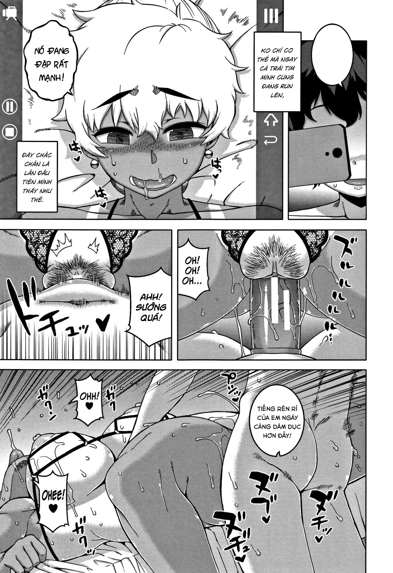 HentaiVN.net - Ảnh 19 - Chịch mẹ thằng bạn thân [Hitozuma A-san to Musuko no Yuujin N-kun; Married wife A and son's friend N-kun] - Chap 5