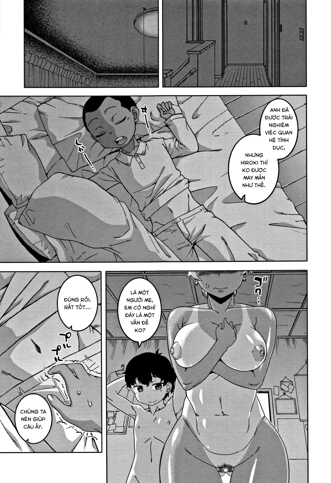 HentaiVN.net - Ảnh 23 - Chịch mẹ thằng bạn thân [Hitozuma A-san to Musuko no Yuujin N-kun; Married wife A and son's friend N-kun] - Chap 5
