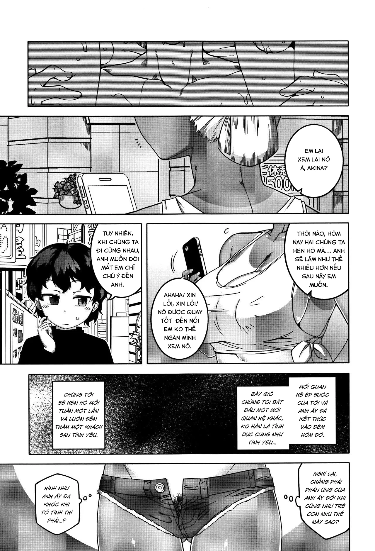 HentaiVN.net - Ảnh 34 - Chịch mẹ thằng bạn thân [Hitozuma A-san to Musuko no Yuujin N-kun; Married wife A and son's friend N-kun] - Chap 5
