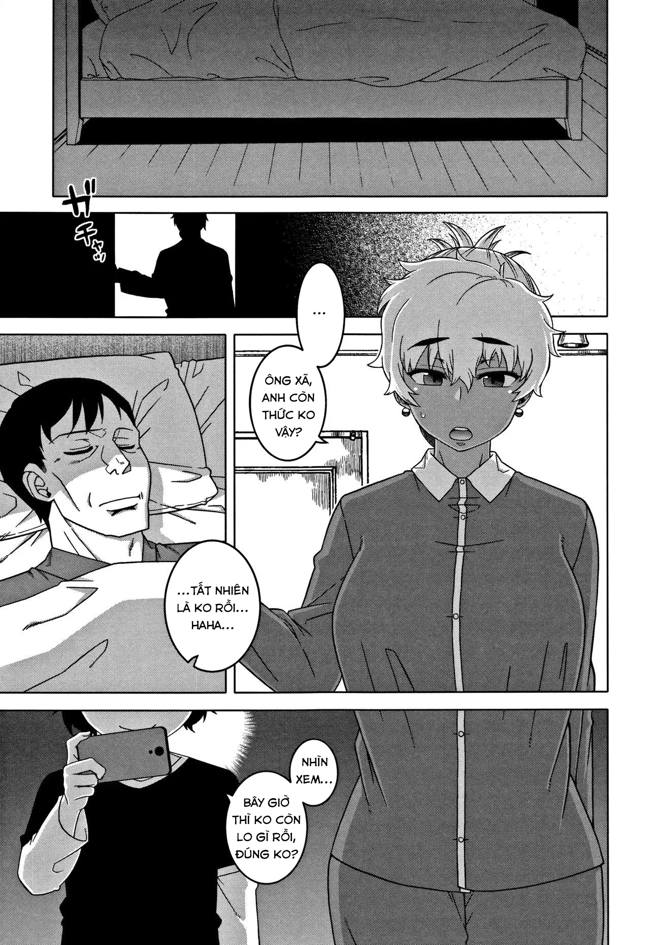 HentaiVN.net - Ảnh 5 - Chịch mẹ thằng bạn thân [Hitozuma A-san to Musuko no Yuujin N-kun; Married wife A and son's friend N-kun] - Chap 5