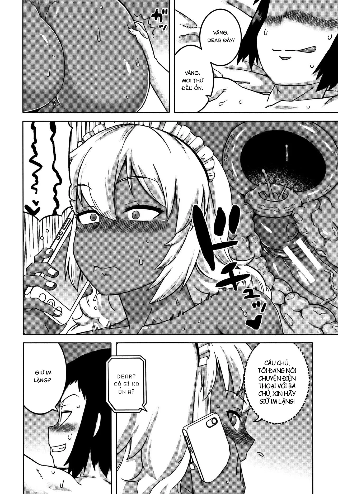 HentaiVN.net - Ảnh 19 - Chịch mẹ thằng bạn thân [Hitozuma A-san to Musuko no Yuujin N-kun; Married wife A and son's friend N-kun] - Chap 6