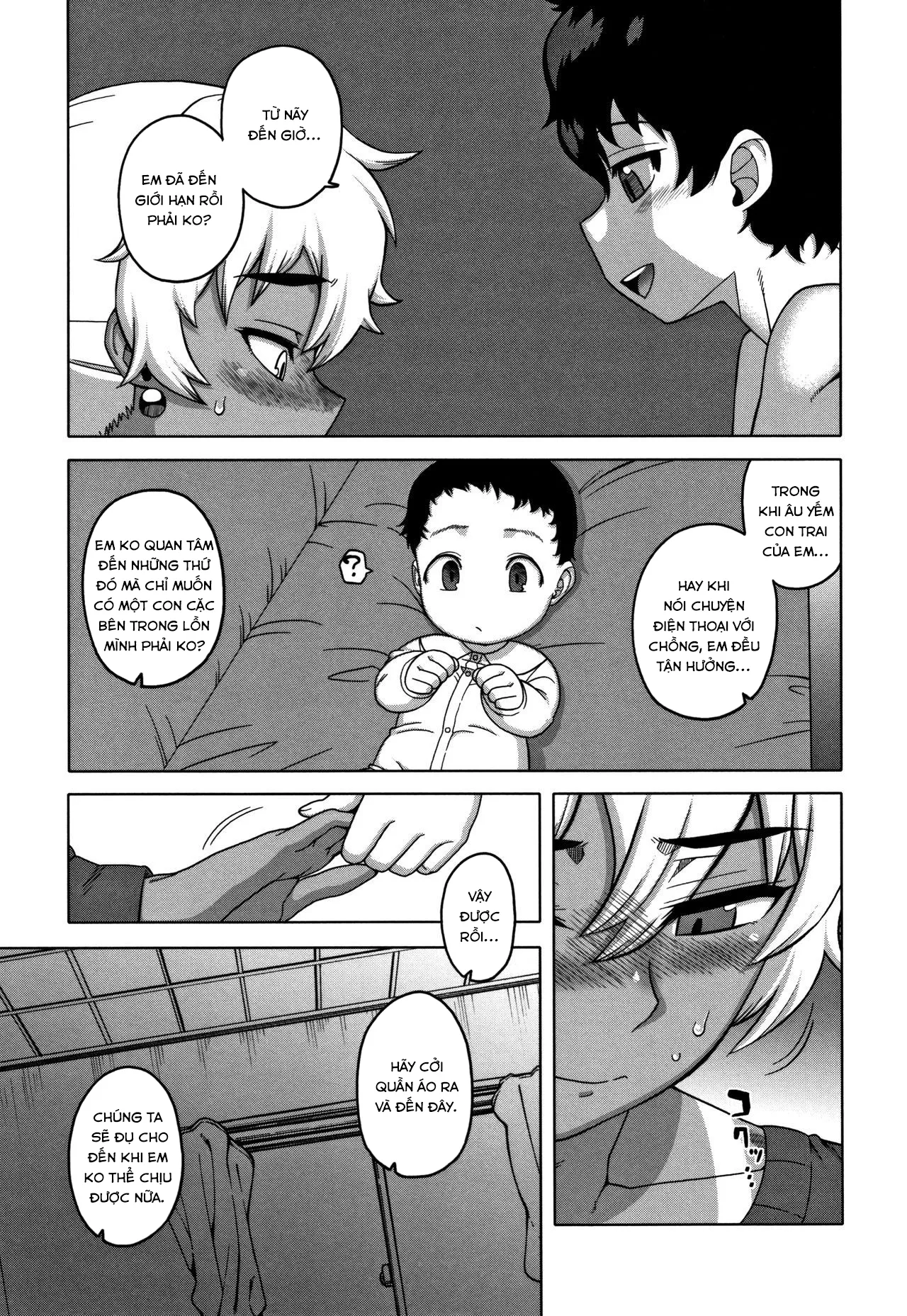 HentaiVN.net - Ảnh 16 - Chịch mẹ thằng bạn thân [Hitozuma A-san to Musuko no Yuujin N-kun; Married wife A and son's friend N-kun] - Chap 8