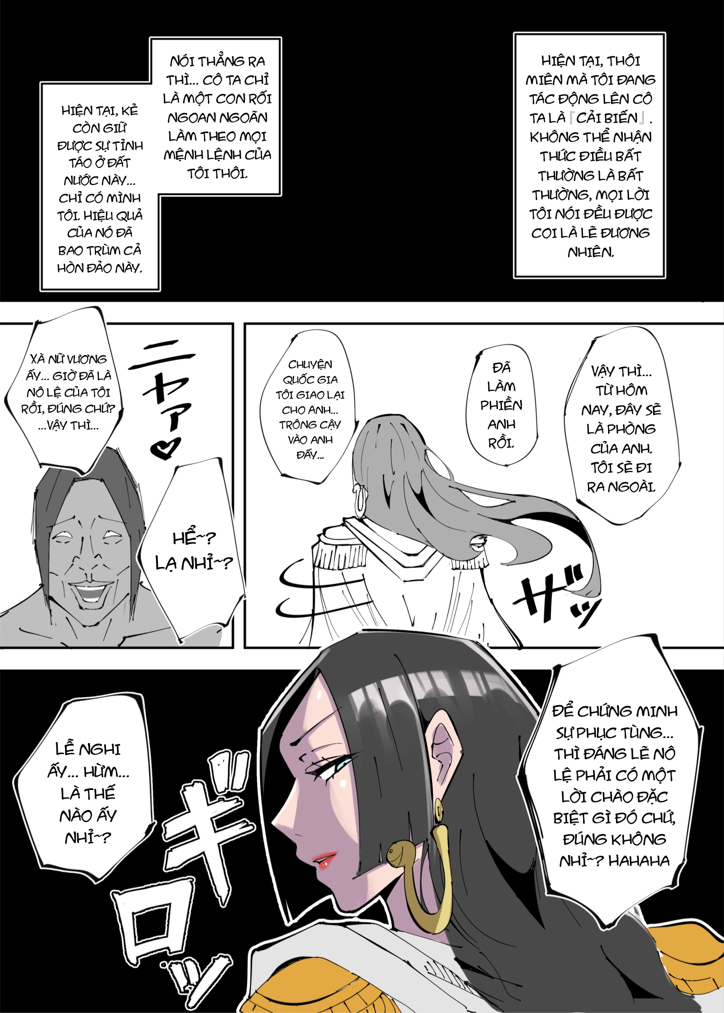 HentaiVN.net - Ảnh 5 - One Piece x Invincible Creepy Man (Boa Hancock) - Chap 1