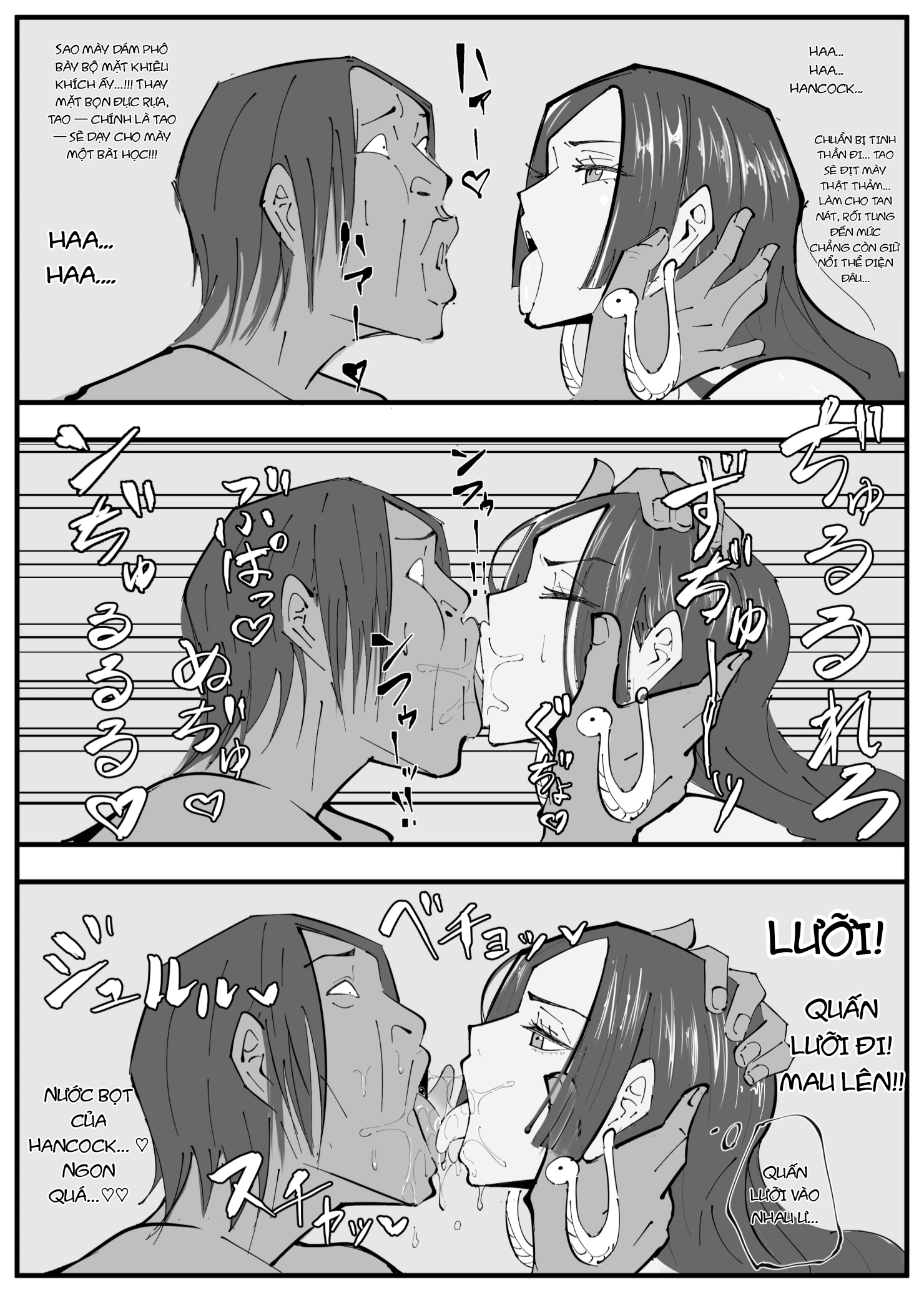 HentaiVN.net - Ảnh 8 - One Piece x Invincible Creepy Man (Boa Hancock) - Chap 1