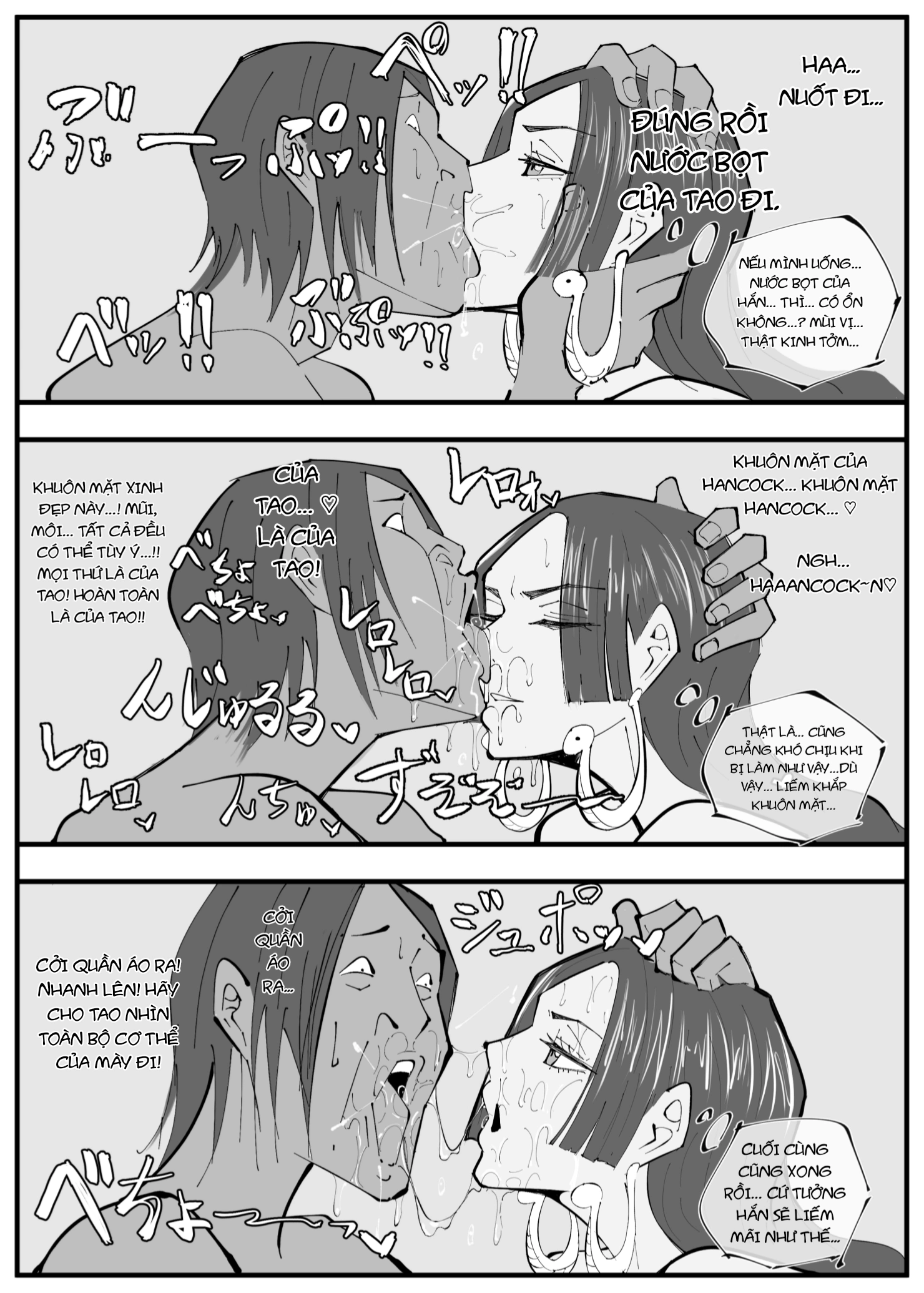 HentaiVN.net - Ảnh 9 - One Piece x Invincible Creepy Man (Boa Hancock) - Chap 1