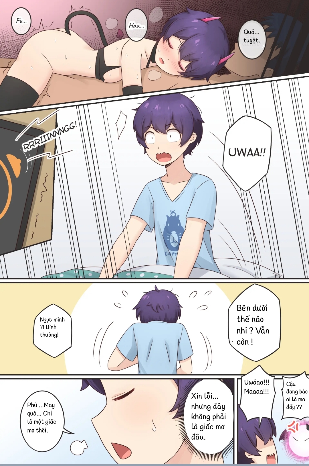 HentaiVN.net - Ảnh 3 - My life as a succubus - Chap 2
