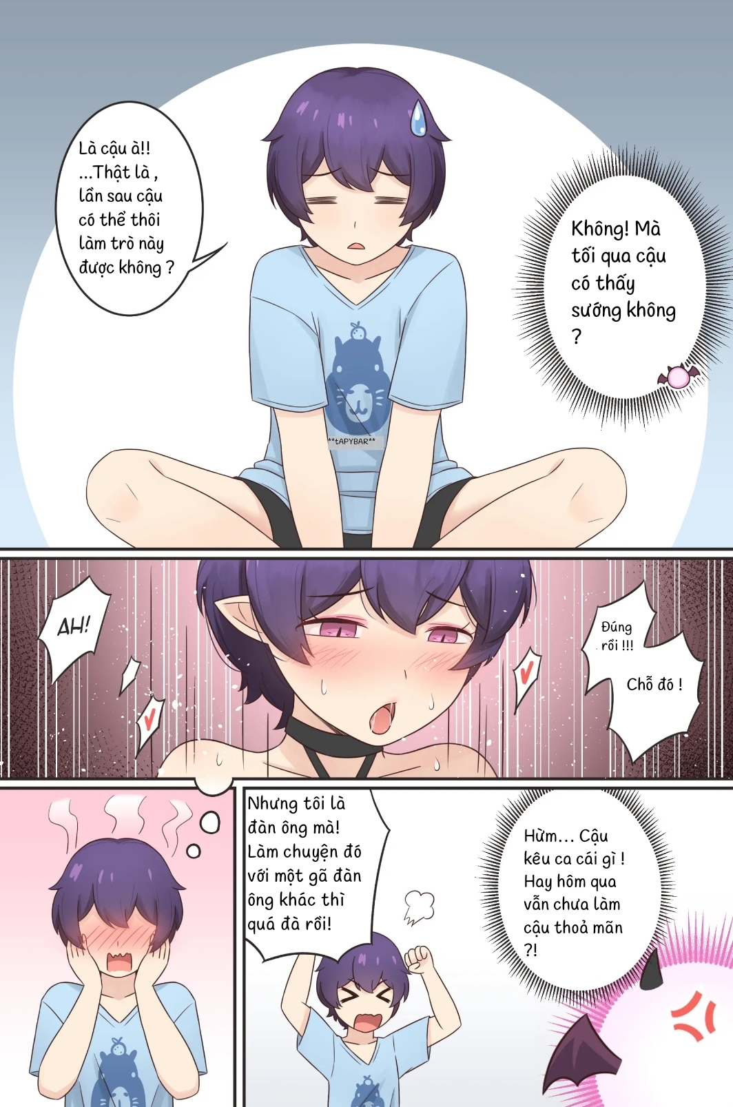 HentaiVN.net - Ảnh 4 - My life as a succubus - Chap 2