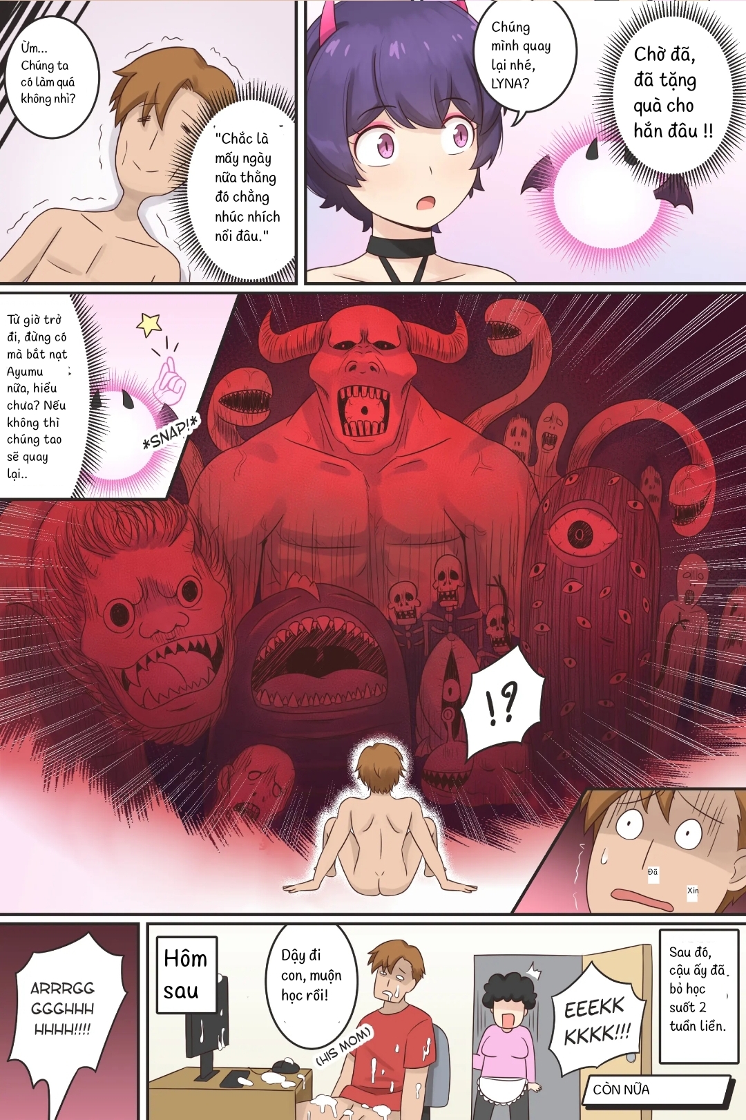 HentaiVN.net - Ảnh 10 - My life as a succubus - Chap 3