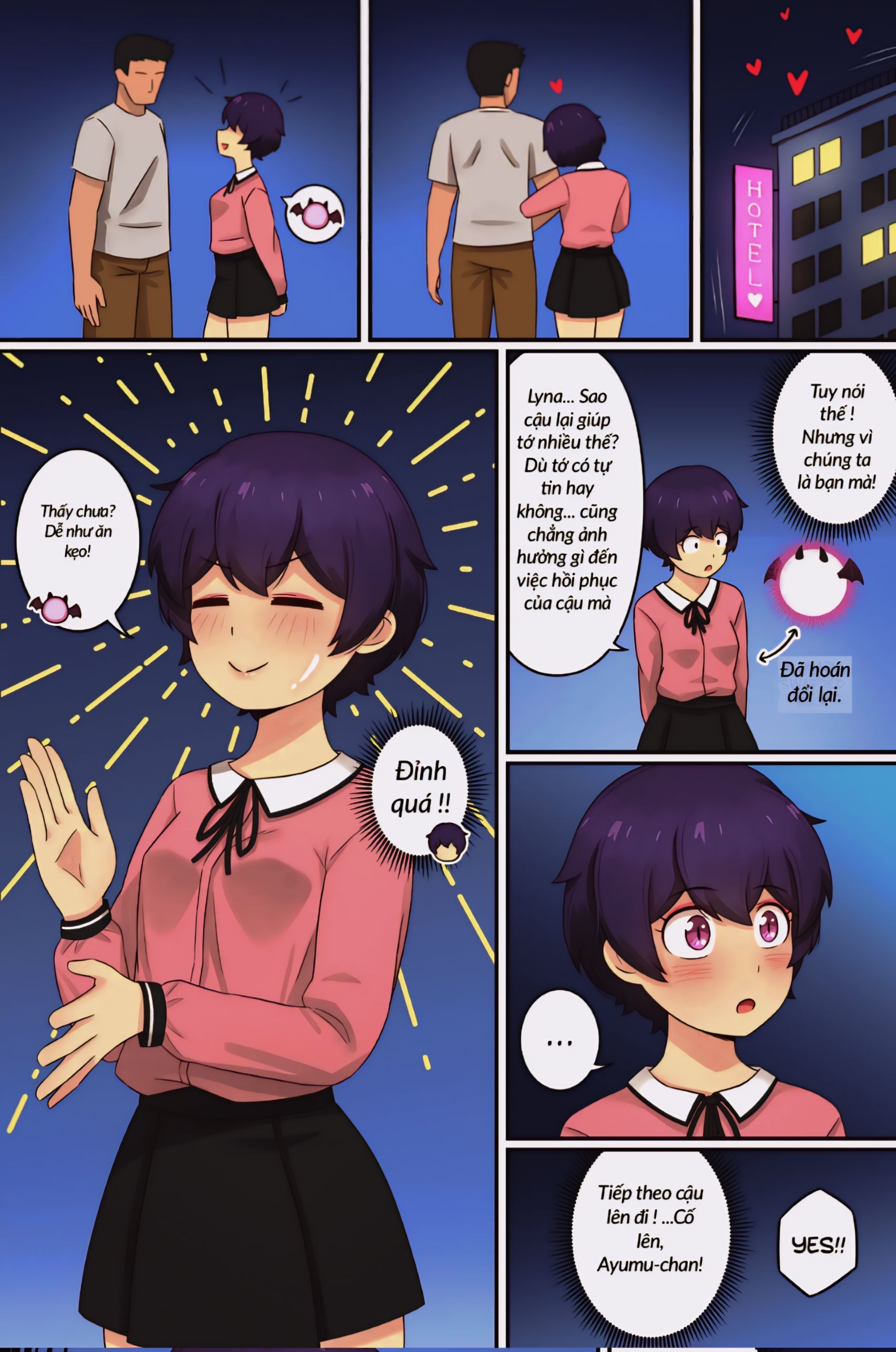 HentaiVN.net - Ảnh 5 - My life as a succubus - Chap 4