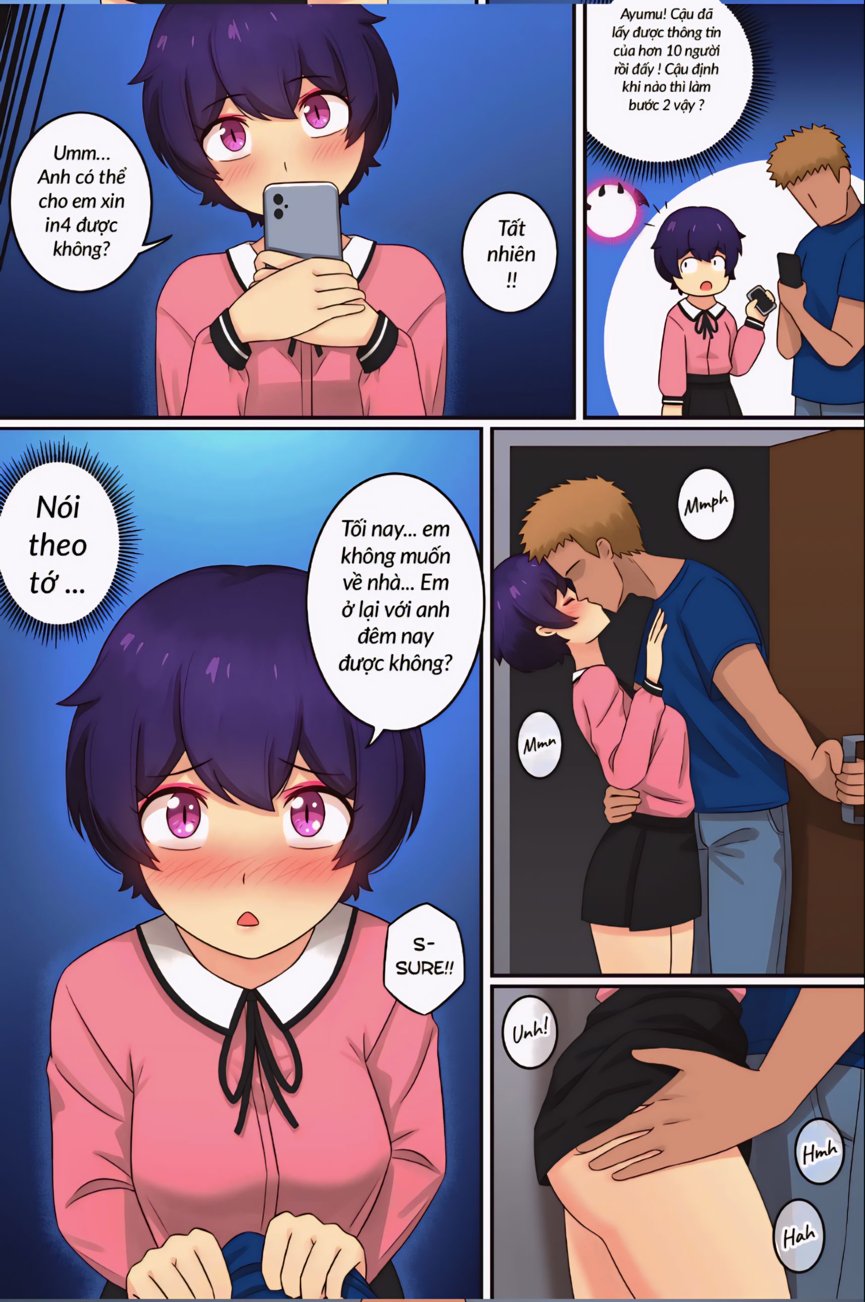 HentaiVN.net - Ảnh 6 - My life as a succubus - Chap 4