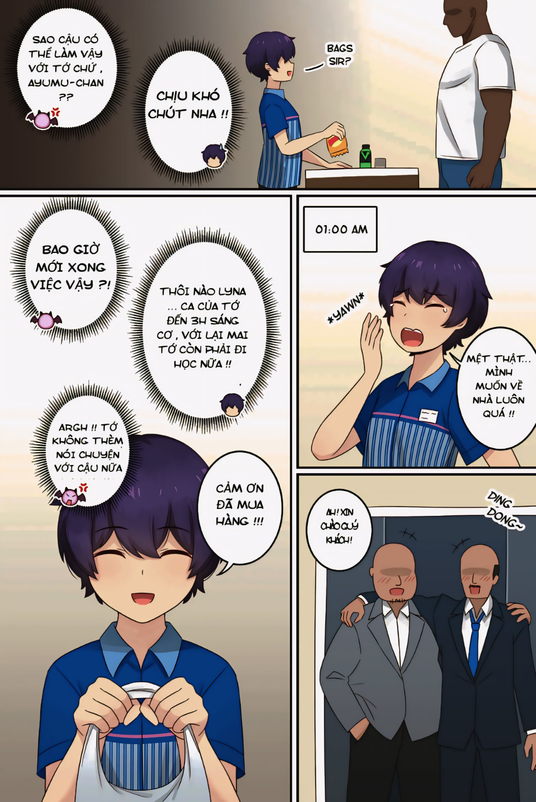 HentaiVN.net - Ảnh 3 - My life as a succubus - Chap 5