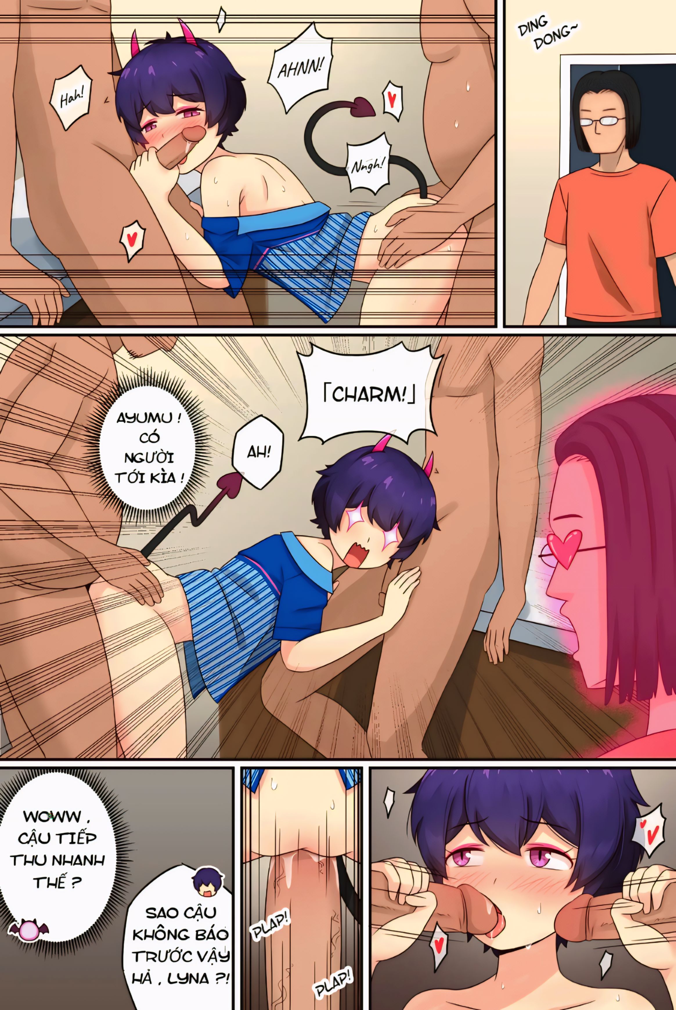 HentaiVN.net - Ảnh 7 - My life as a succubus - Chap 5