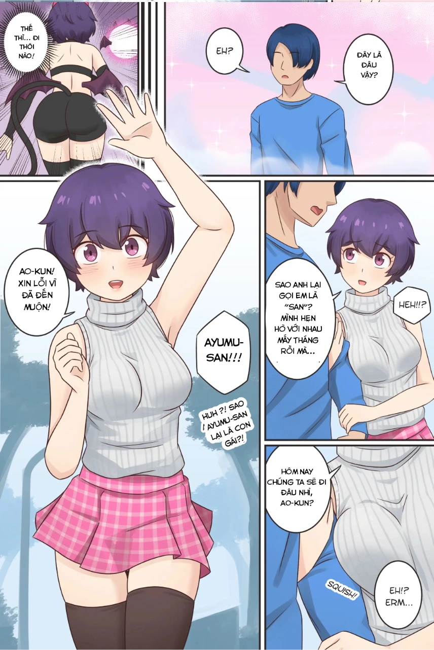 HentaiVN.net - Ảnh 4 - My life as a succubus - Chap 12