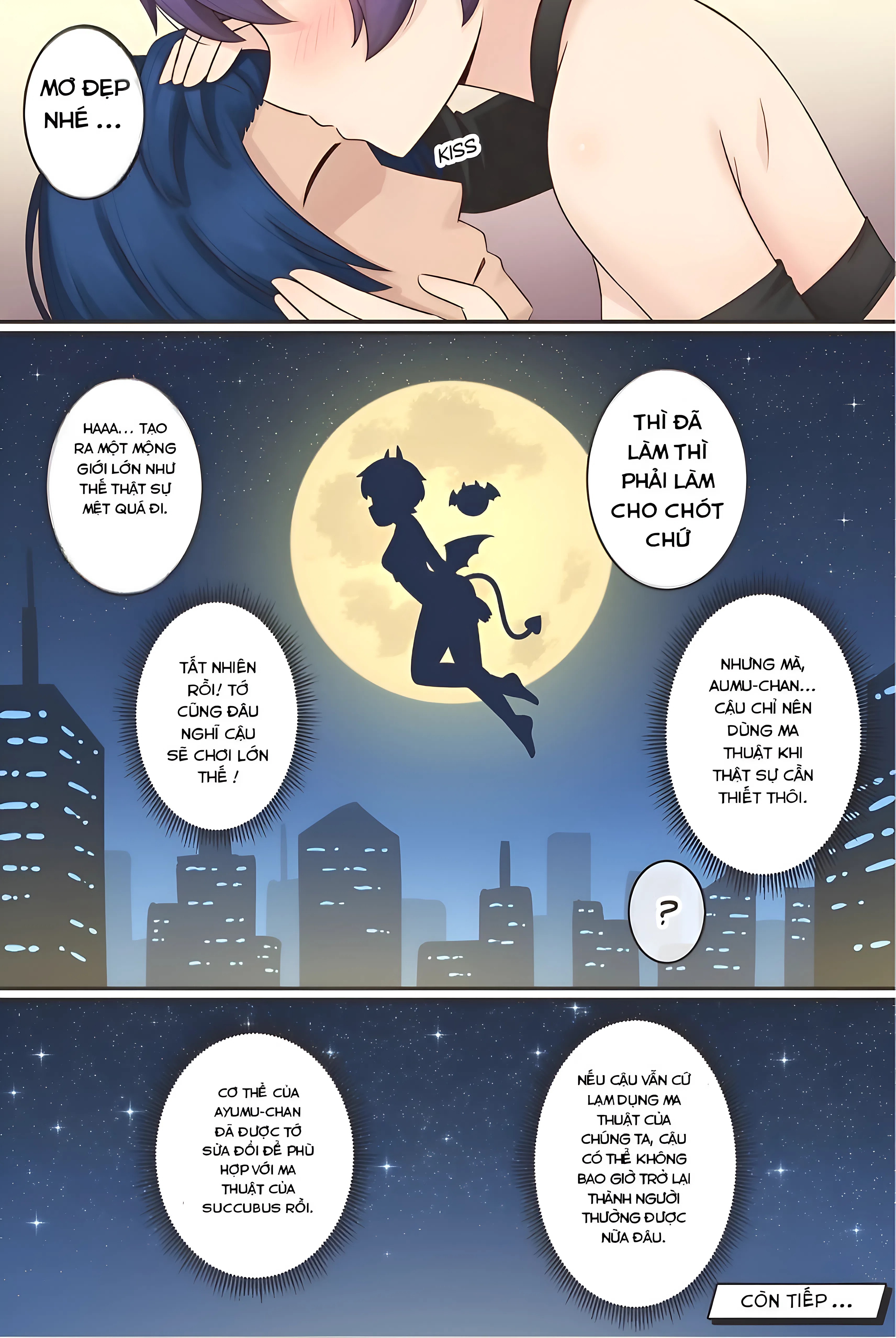HentaiVN.net - Ảnh 10 - My life as a succubus - Chap 12