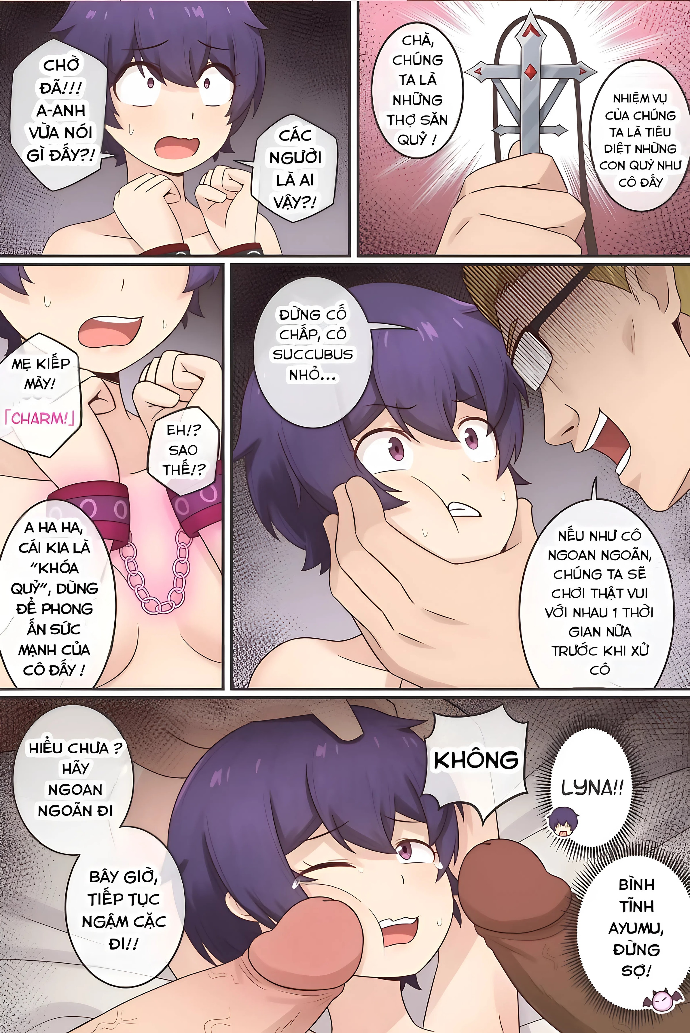HentaiVN.net - Ảnh 10 - My life as a succubus - Chap 13