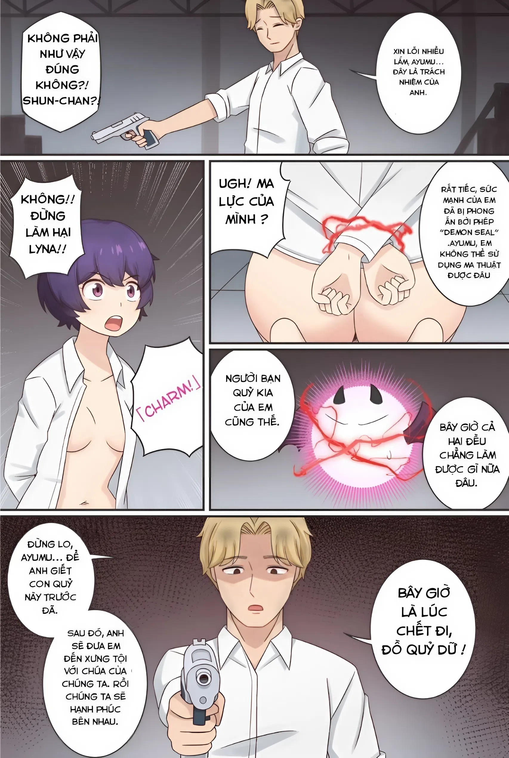 HentaiVN.net - Ảnh 7 - My life as a succubus - Chap 16