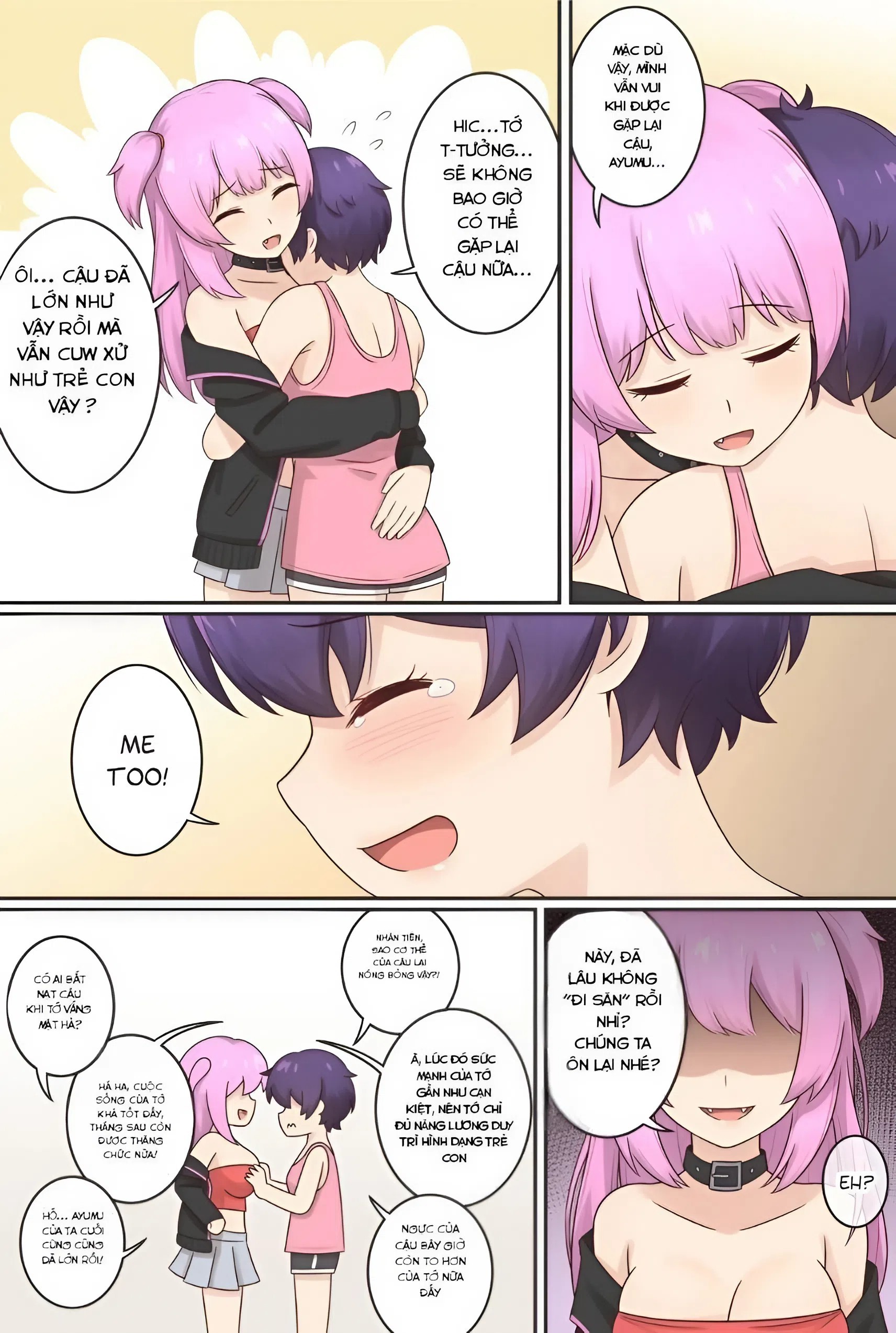 HentaiVN.net - Ảnh 5 - My life as a succubus - Chap 17