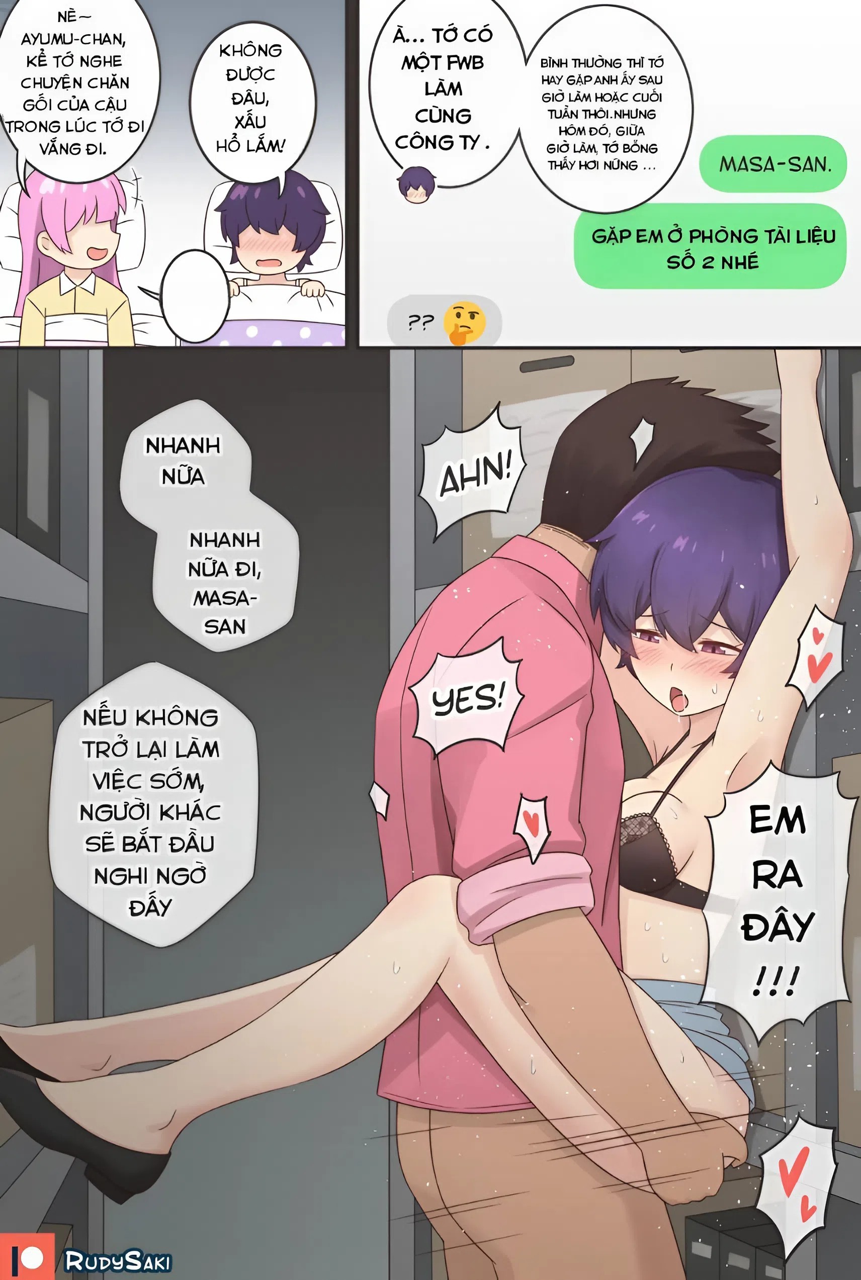 HentaiVN.net - Ảnh 5 - My life as a succubus - Chap 18