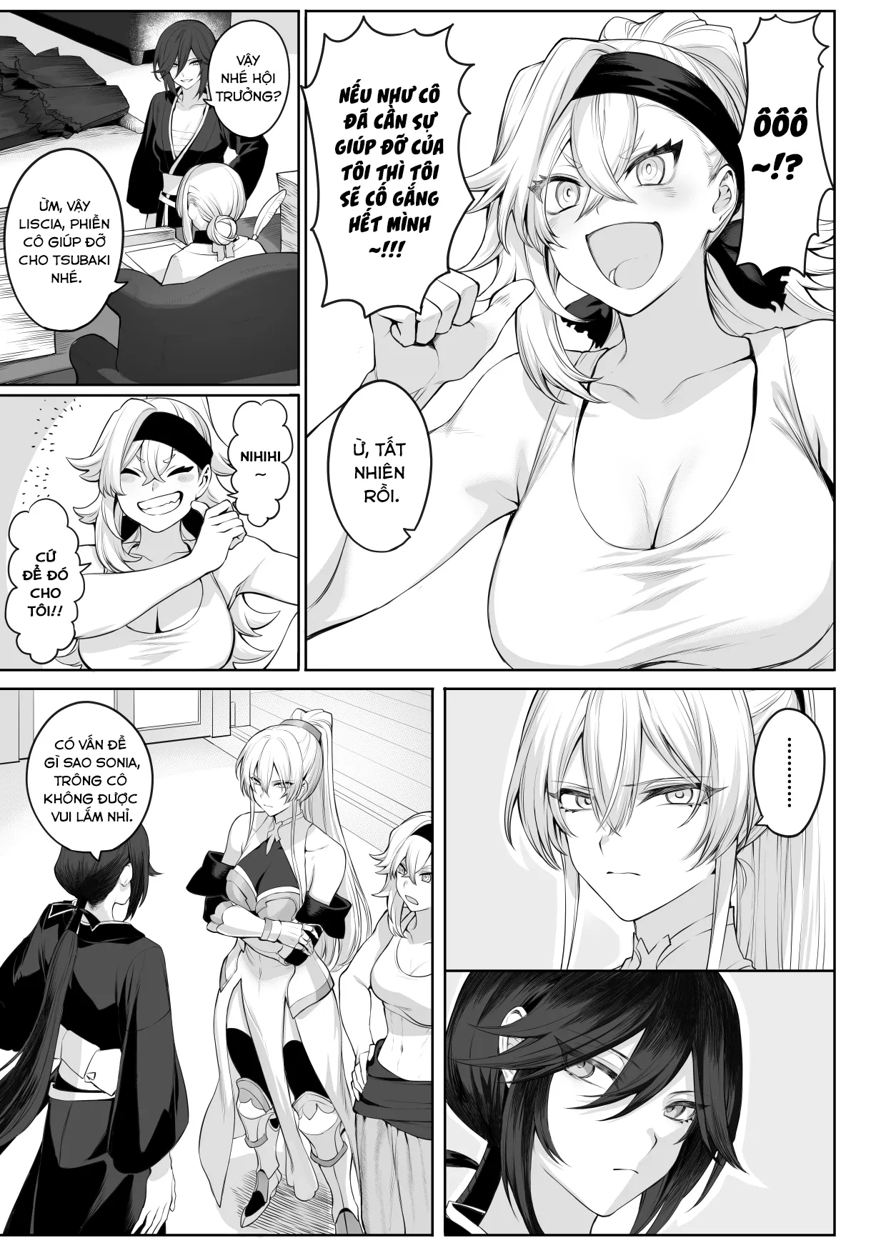 HentaiVN.net - Ảnh 29 - Câu chuyện về những Valkyrie! [Ikusa Otome to Ikusa Goto!; 戦乙女といくさごと!] - Chap 3