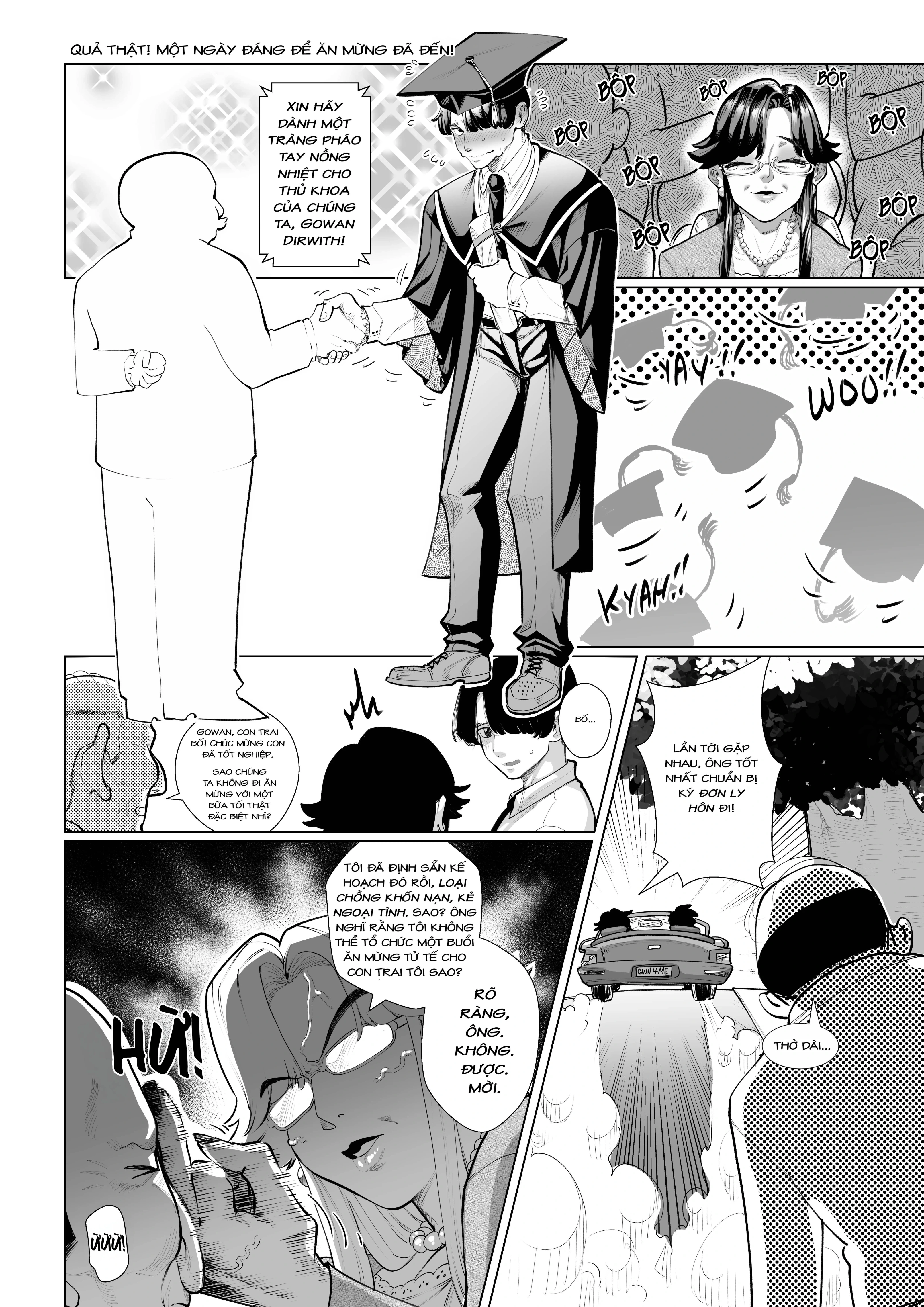 HentaiVN.net - Ảnh 3 - A Strict Mother's - Chap 3