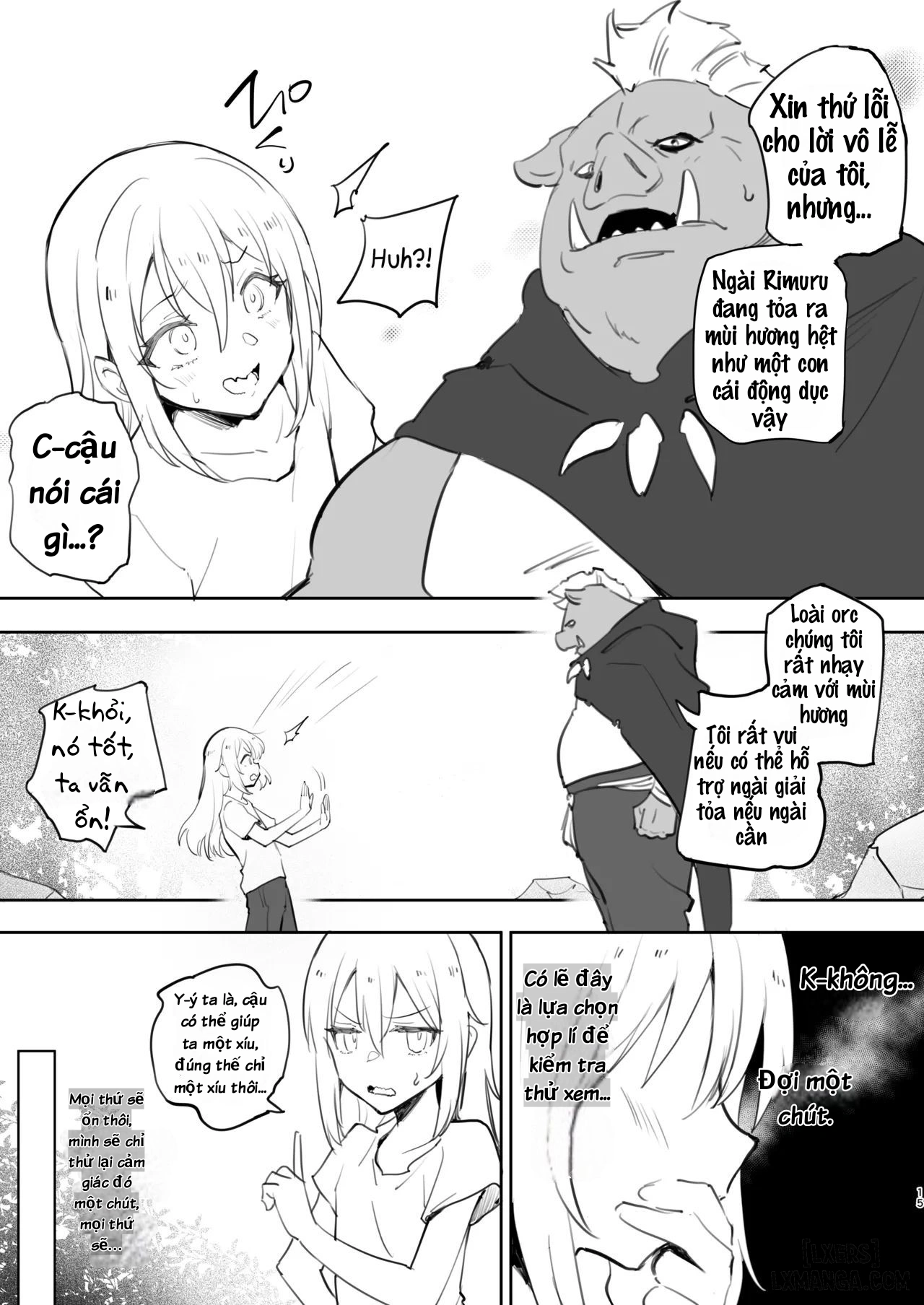 HentaiVN.net - Ảnh 14 - Quá trình nữ hóa của rimuru-sama - Chap 1