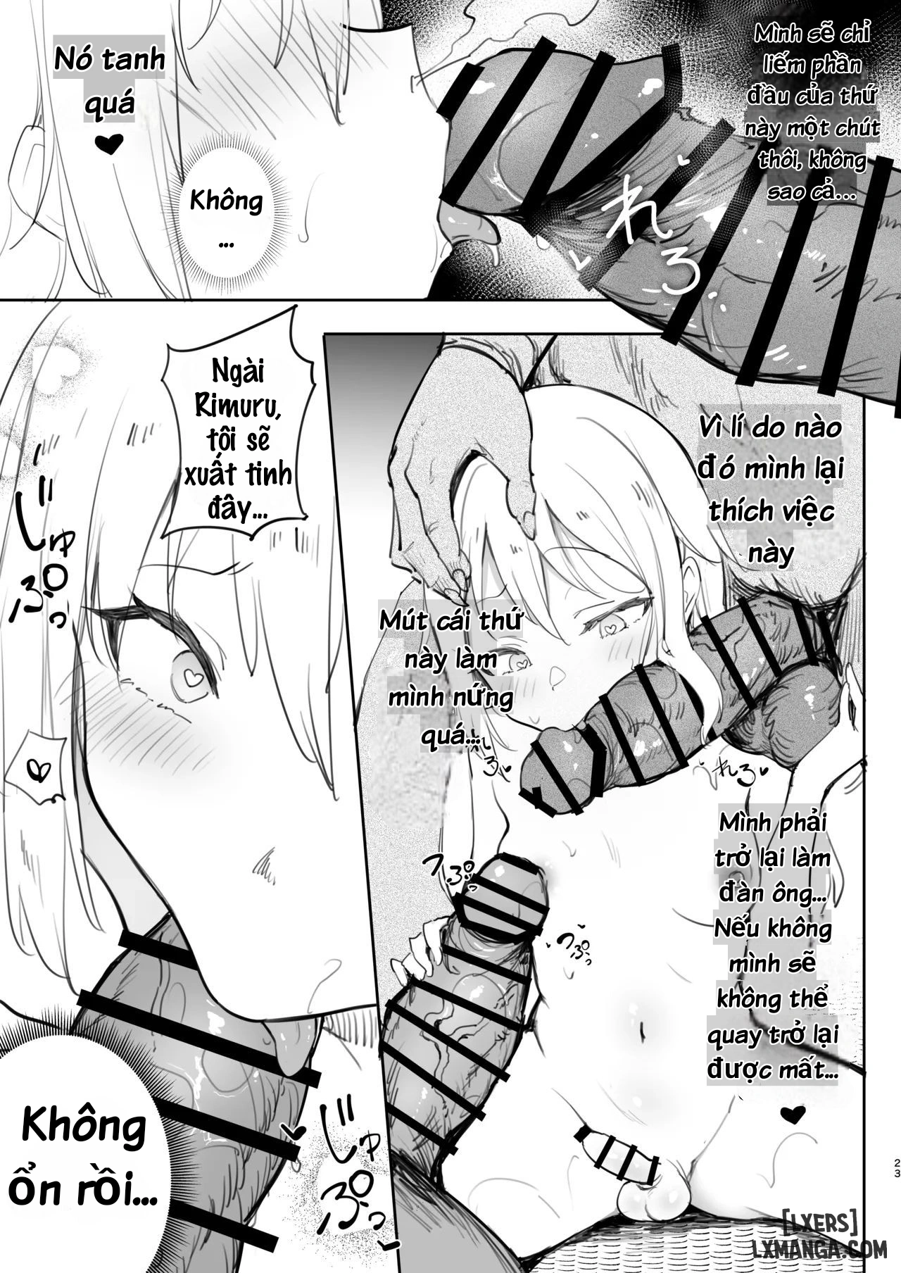 HentaiVN.net - Ảnh 3 - Quá trình nữ hóa của rimuru-sama - Chap 2
