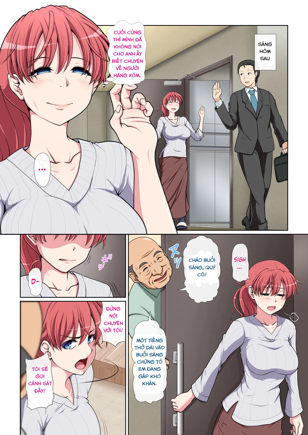 HentaiVN.net - Ảnh 23 - Otonari NTR - Chap 1
