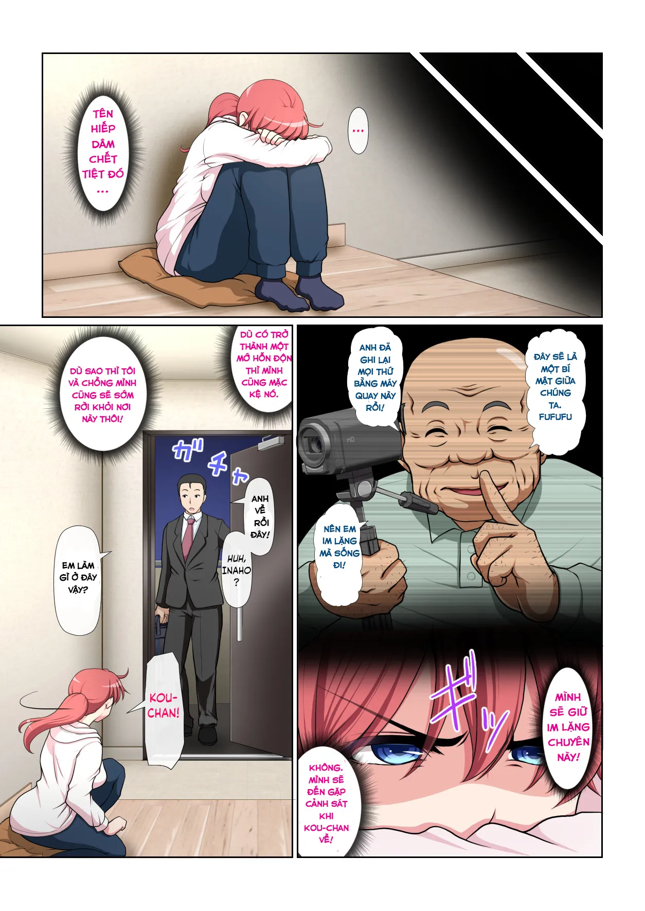 HentaiVN.net - Ảnh 38 - Otonari NTR - Chap 1