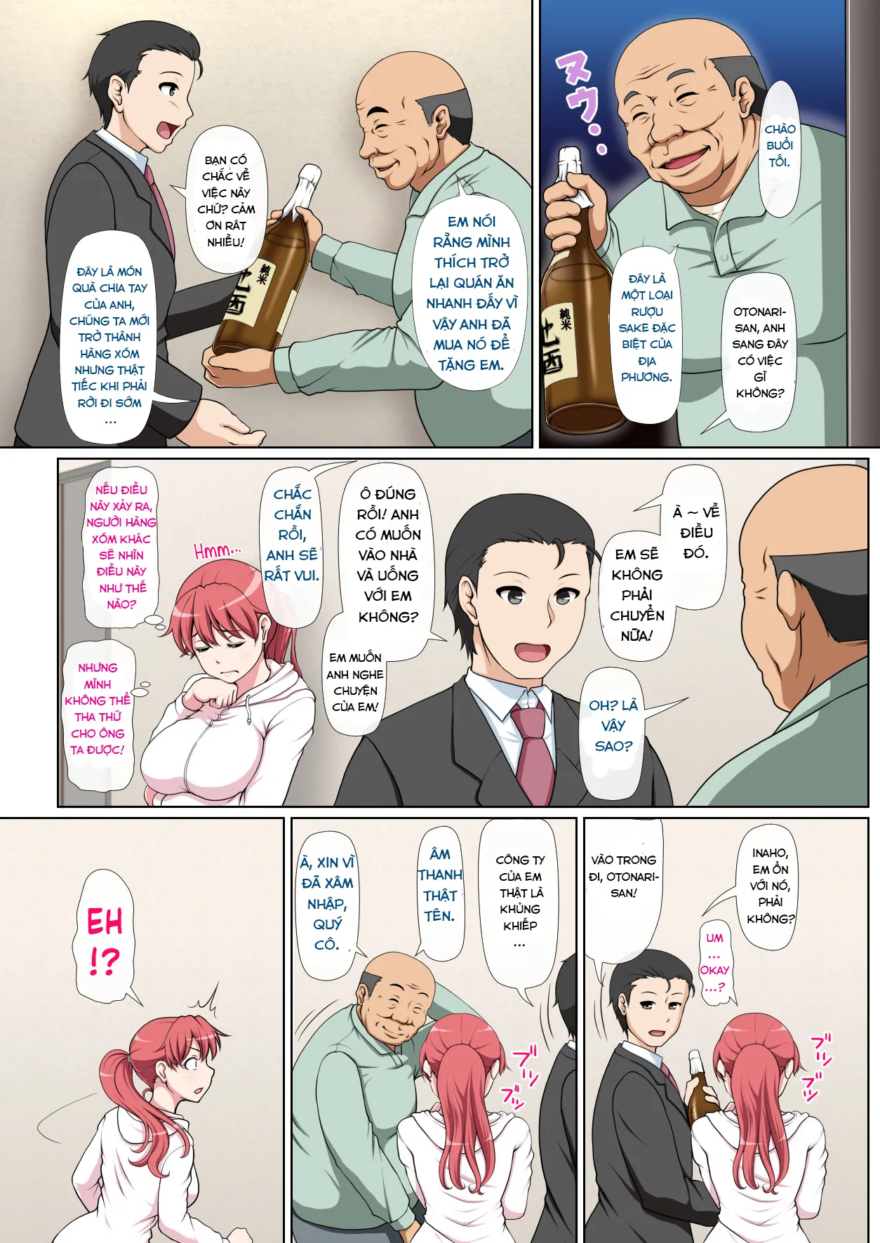 HentaiVN.net - Ảnh 40 - Otonari NTR - Chap 1