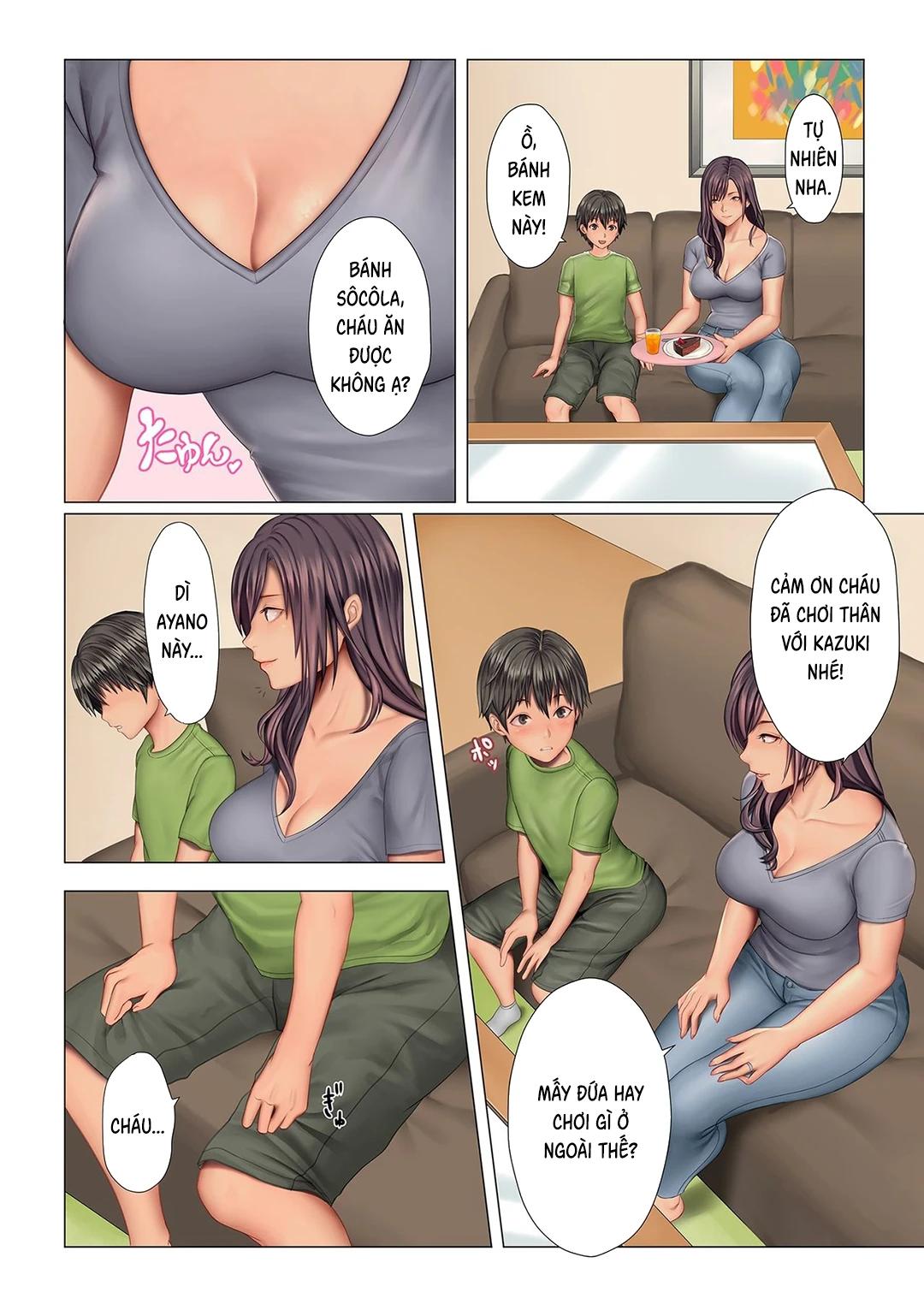 HentaiVN.net - Ảnh 3 - Lỗ của dì ấy - Chap 1