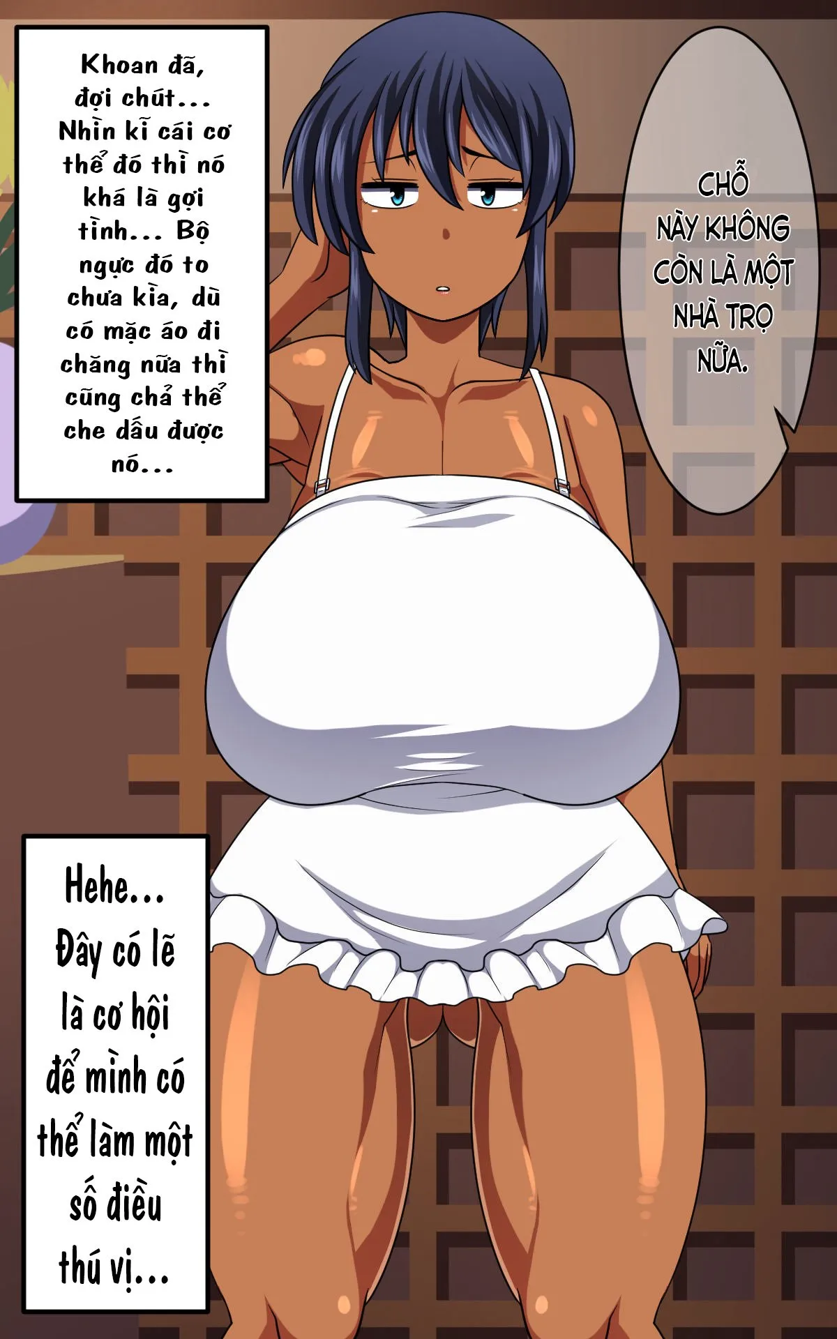 HentaiVN.net - Ảnh 12 - Cô gái da nâu Natsuki-chan và câu chuyện về kì nghỉ hè ở vùng quê - Chap 1
