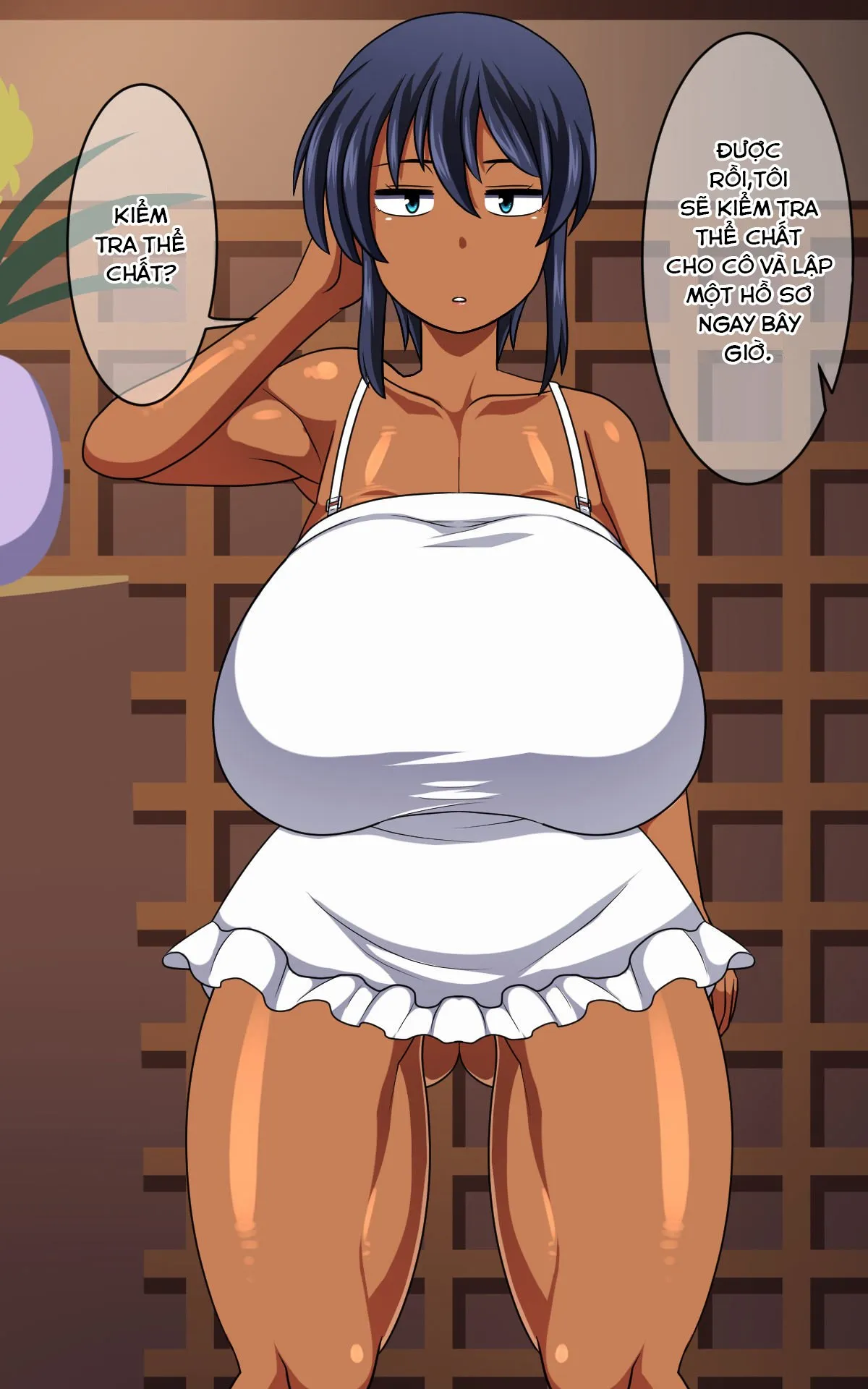 HentaiVN.net - Ảnh 15 - Cô gái da nâu Natsuki-chan và câu chuyện về kì nghỉ hè ở vùng quê - Chap 1