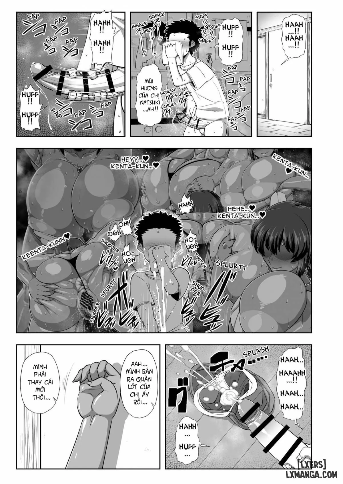 HentaiVN.net - Ảnh 11 - Cô gái da nâu Natsuki-chan và câu chuyện về kì nghỉ hè ở vùng quê - Chap 2