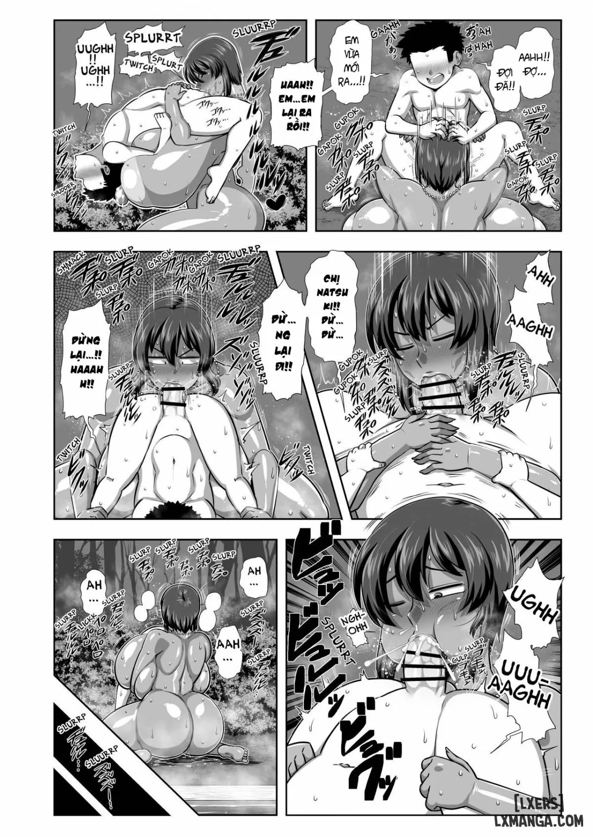 HentaiVN.net - Ảnh 26 - Cô gái da nâu Natsuki-chan và câu chuyện về kì nghỉ hè ở vùng quê - Chap 2