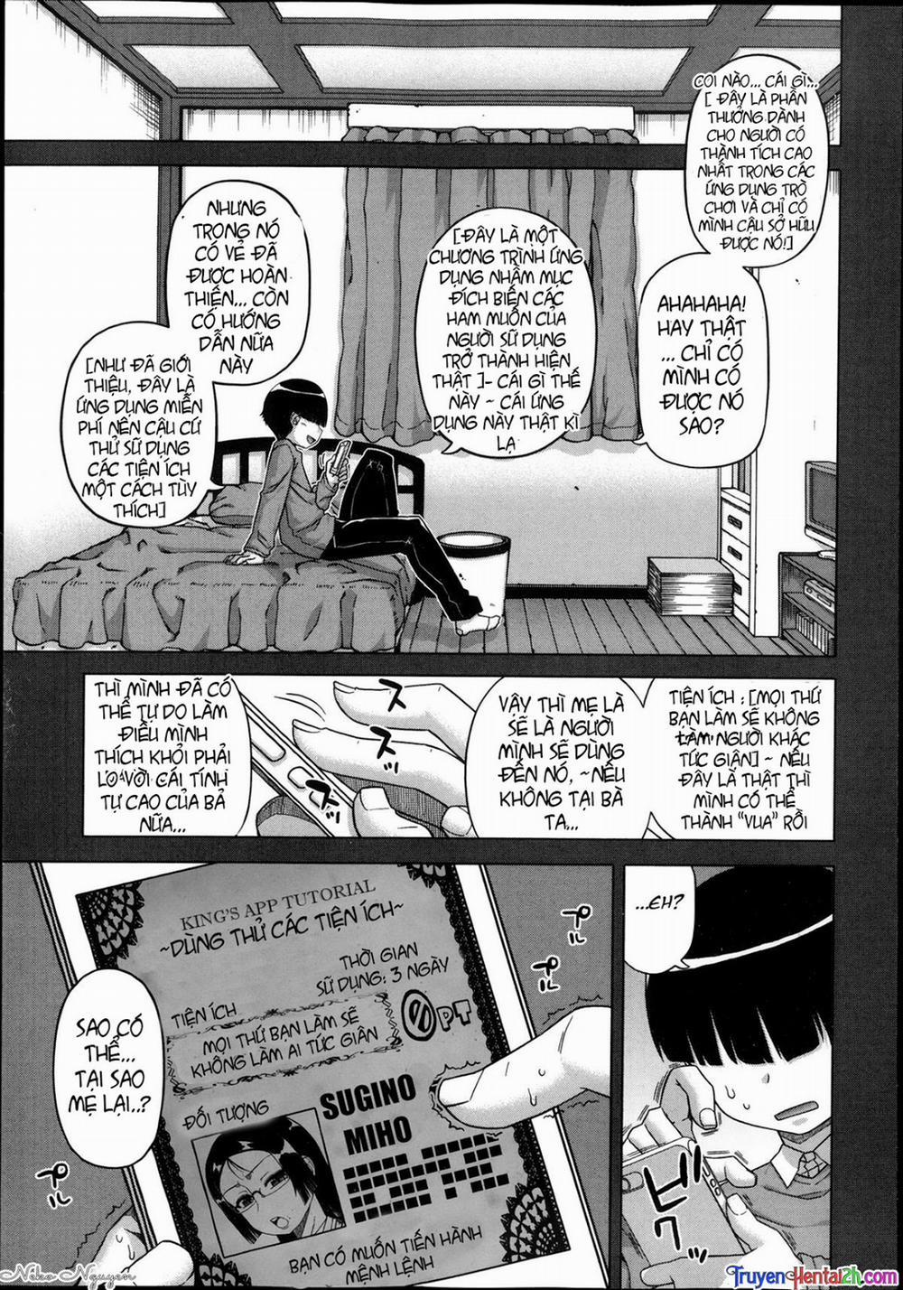 HentaiVN.net - Ảnh 7 - KING APP [Ousama App] - Chap 1