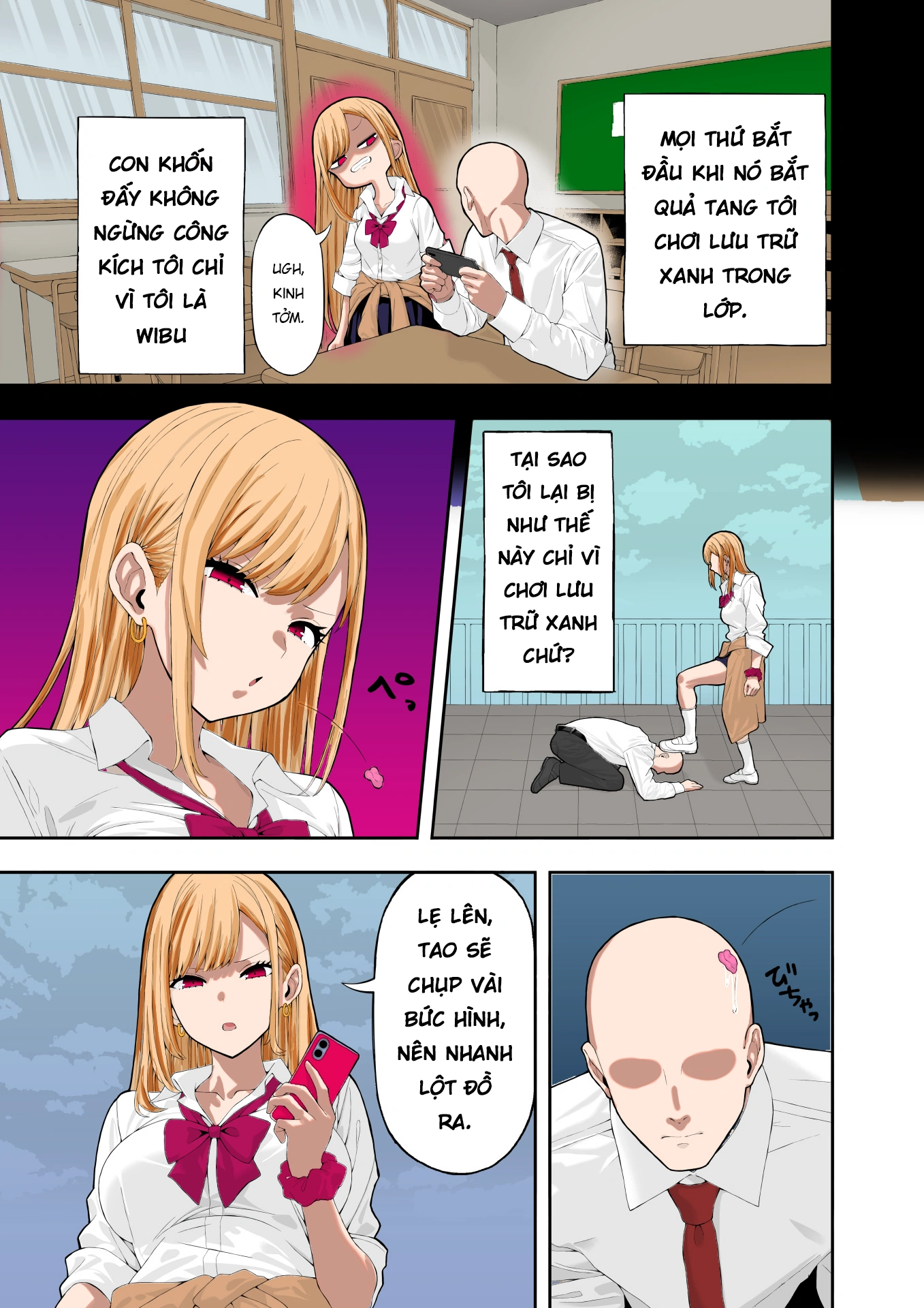 HentaiVN.net - Ảnh 4 - Thôi Miên Em Gyaru Hay Bắt Nạt Bằng 0 App - Chap 1