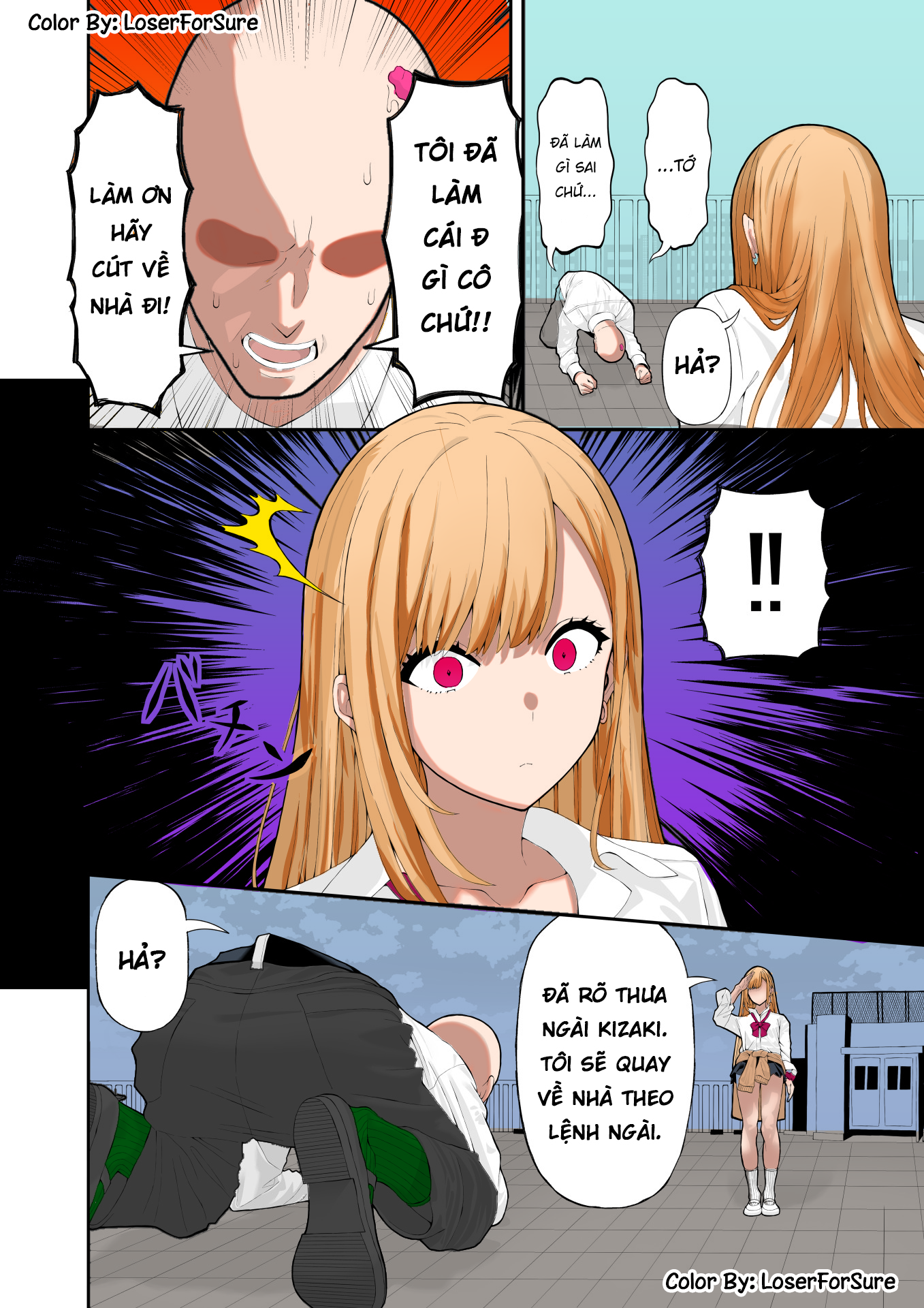 HentaiVN.net - Ảnh 5 - Thôi Miên Em Gyaru Hay Bắt Nạt Bằng 0 App - Chap 2