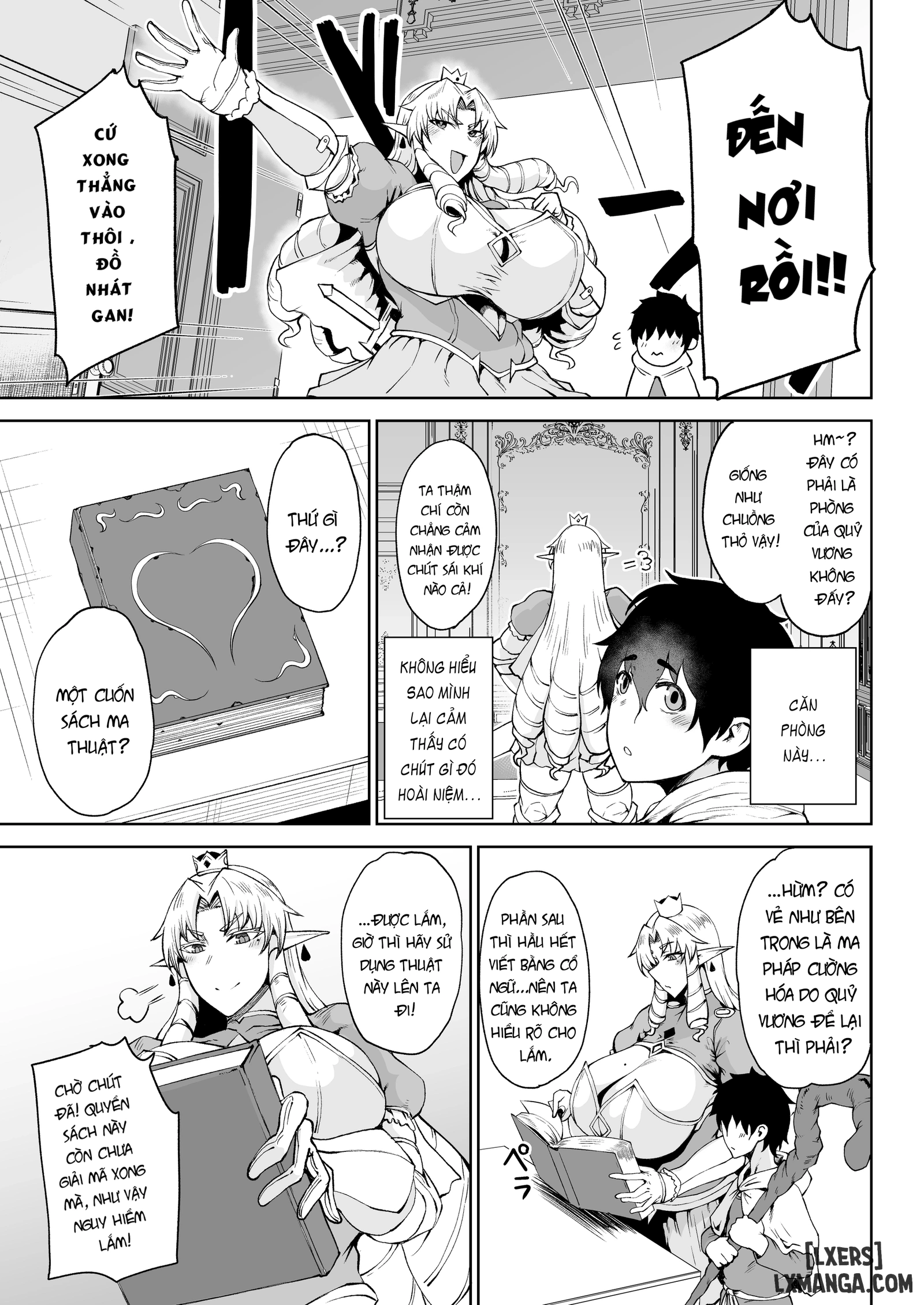 HentaiVN.net - Ảnh 3 - Hằng nhóc shota và công chúa elf - Chap 1
