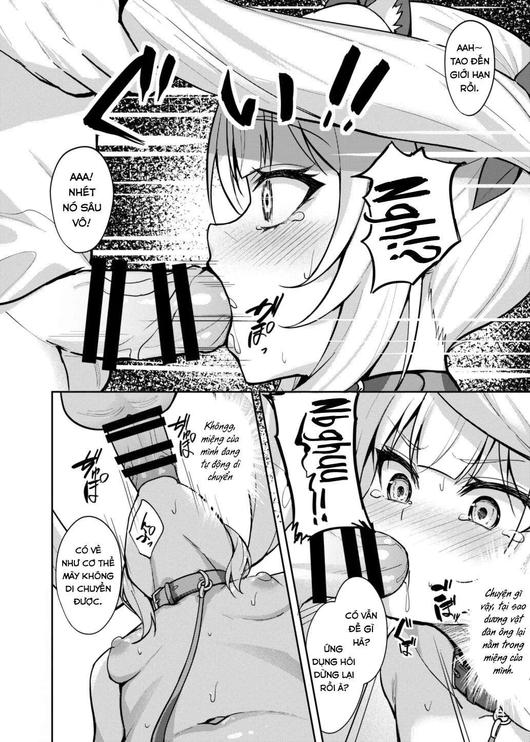 HentaiVN.net - Ảnh 17 - Ông chú dạy cháu gái bố láo bằng cách thôi miên. [Mesugaki Wakarase Saimin ; Bitch Girl Obedience Hypno] - Chap 1
