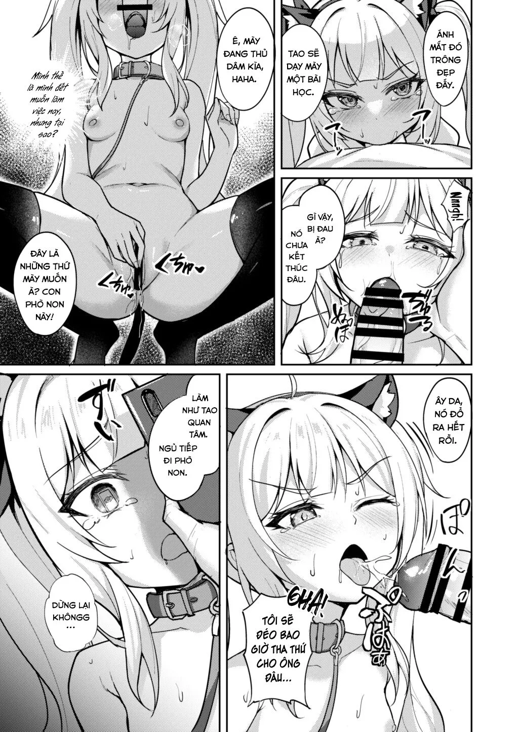 HentaiVN.net - Ảnh 18 - Ông chú dạy cháu gái bố láo bằng cách thôi miên. [Mesugaki Wakarase Saimin ; Bitch Girl Obedience Hypno] - Chap 1