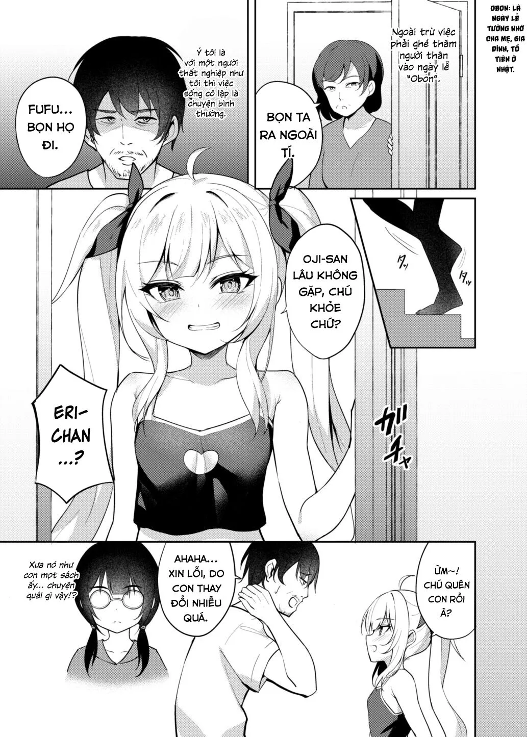 HentaiVN.net - Ảnh 4 - Ông chú dạy cháu gái bố láo bằng cách thôi miên. [Mesugaki Wakarase Saimin ; Bitch Girl Obedience Hypno] - Chap 1