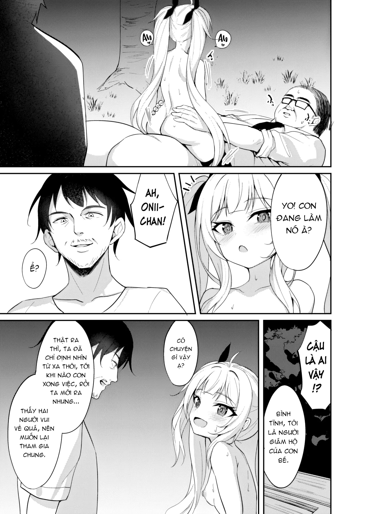 HentaiVN.net - Ảnh 19 - Ông chú dạy cháu gái bố láo bằng cách thôi miên. [Mesugaki Wakarase Saimin ; Bitch Girl Obedience Hypno] - Chap 2