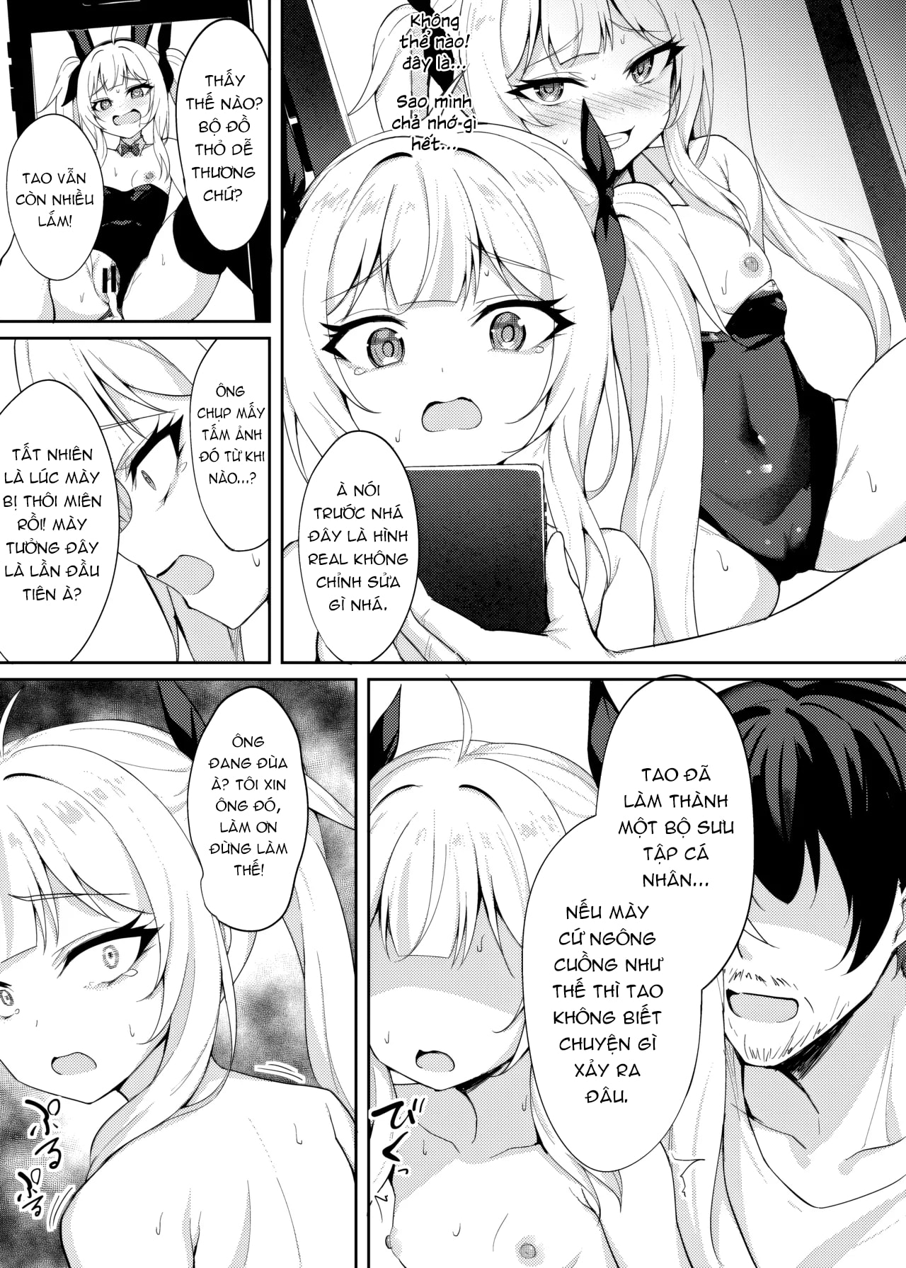 HentaiVN.net - Ảnh 23 - Ông chú dạy cháu gái bố láo bằng cách thôi miên. [Mesugaki Wakarase Saimin ; Bitch Girl Obedience Hypno] - Chap 2