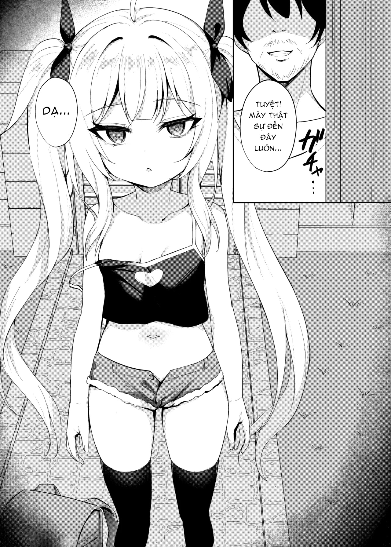 HentaiVN.net - Ảnh 5 - Ông chú dạy cháu gái bố láo bằng cách thôi miên. [Mesugaki Wakarase Saimin ; Bitch Girl Obedience Hypno] - Chap 2