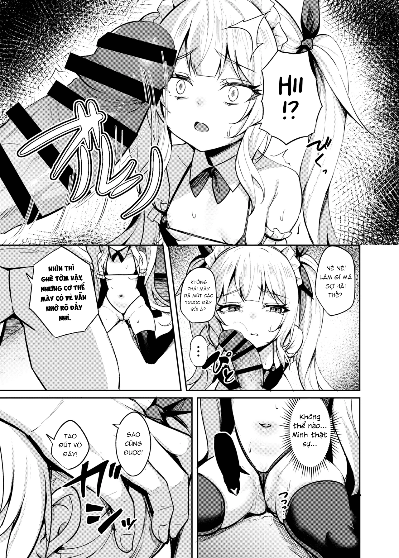 HentaiVN.net - Ảnh 19 - Ông chú dạy cháu gái bố láo bằng cách thôi miên. [Mesugaki Wakarase Saimin ; Bitch Girl Obedience Hypno] - Chap 3