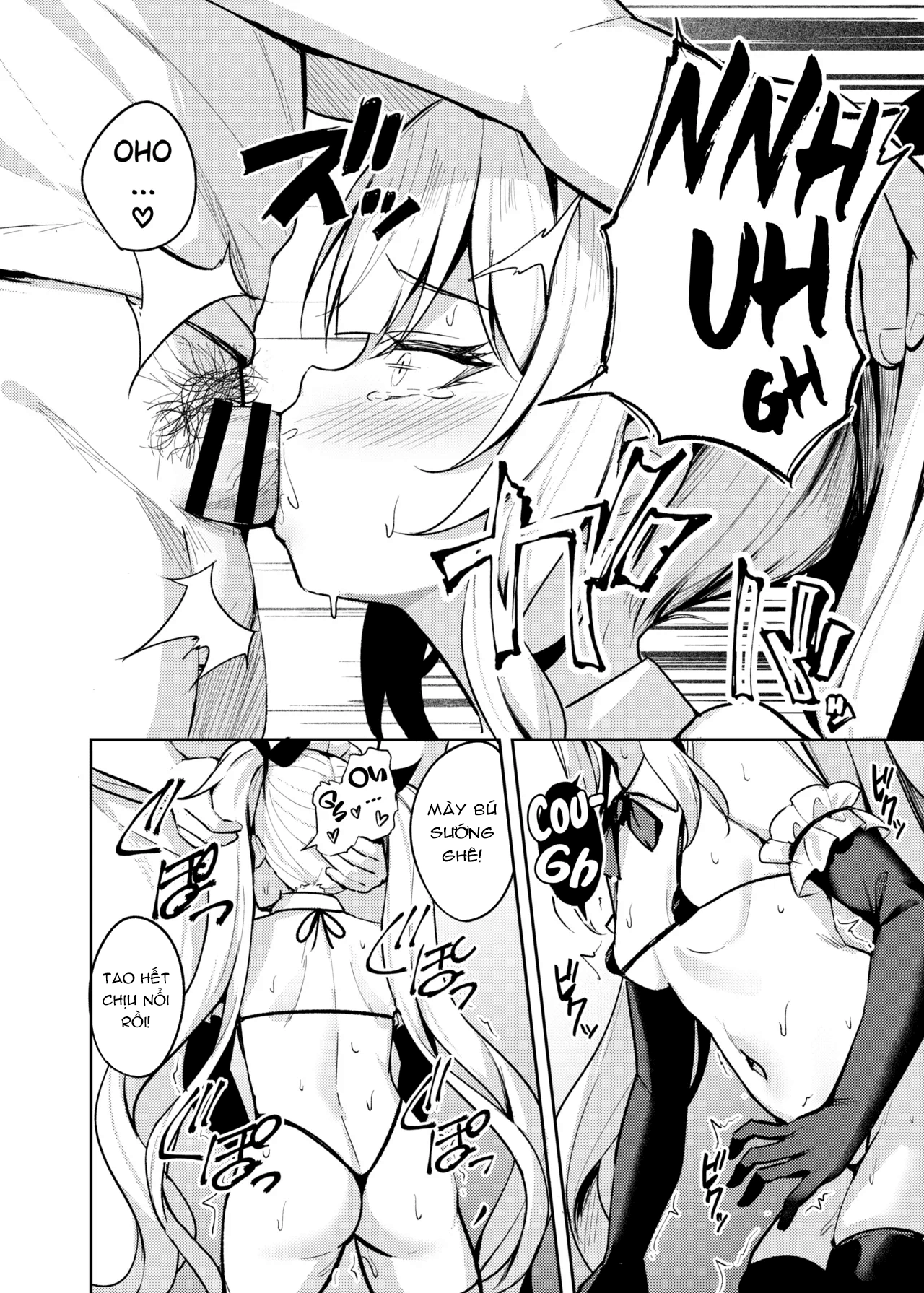 HentaiVN.net - Ảnh 20 - Ông chú dạy cháu gái bố láo bằng cách thôi miên. [Mesugaki Wakarase Saimin ; Bitch Girl Obedience Hypno] - Chap 3